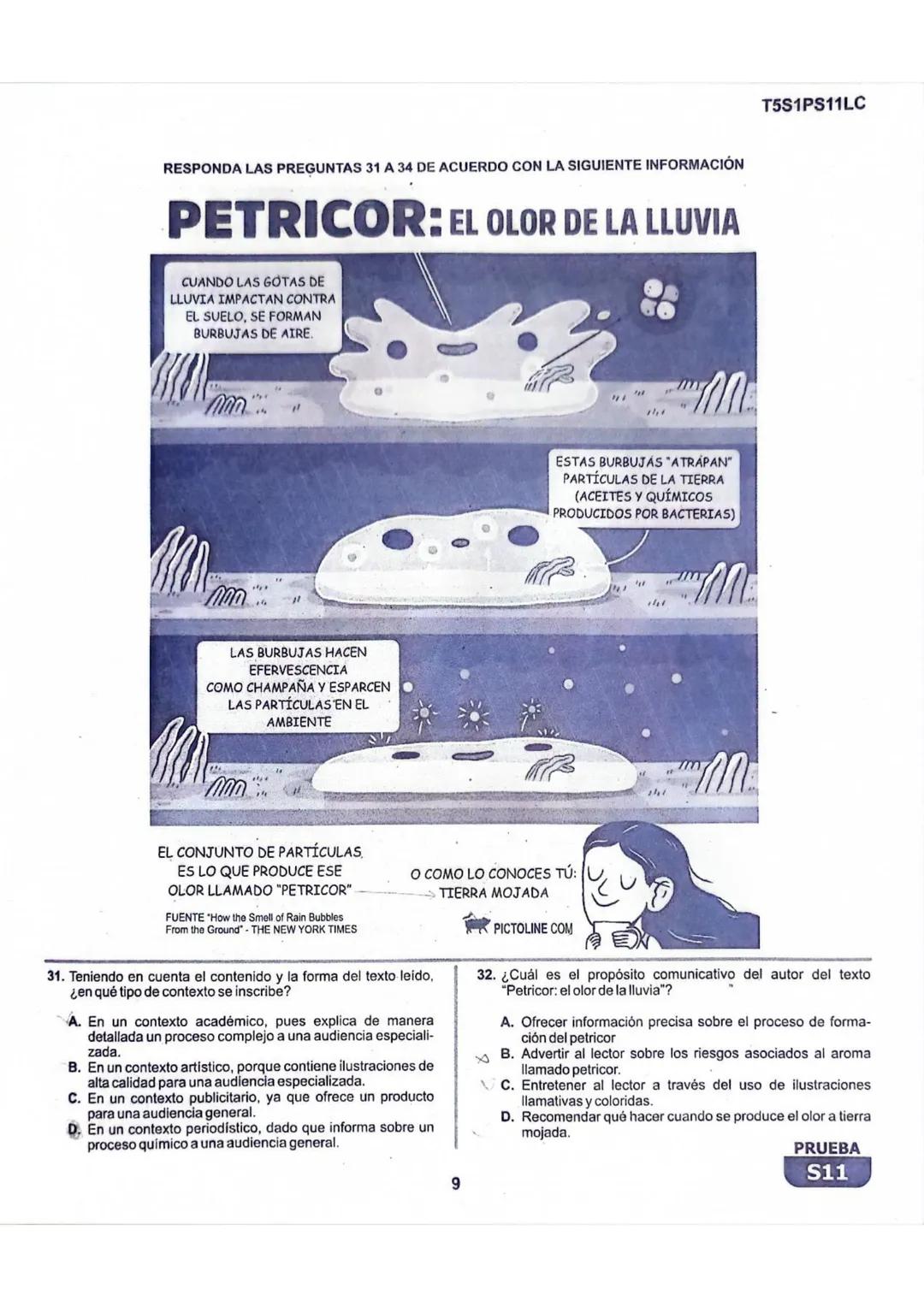 La
Evaluación
S11
Evaluación por Desempeño en Competencias
Primera sesión
En el siguiente cuadro se muestran las pruebas que conforman el ex