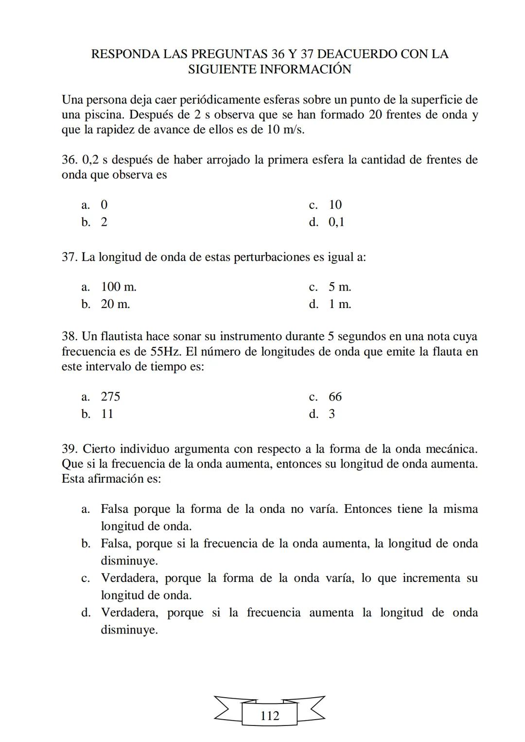 CUADERNILLO DE PREPARACIÓN
PARA LA PRUEBA DE ESTADO
SABER 11
"La educación es el arma más
poderosa que puedes utilizar para
cambiar el mundo
