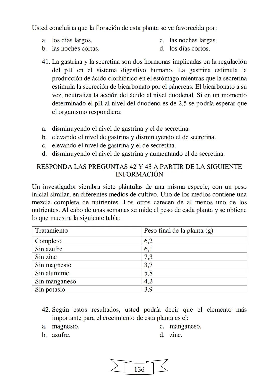 CUADERNILLO DE PREPARACIÓN
PARA LA PRUEBA DE ESTADO
SABER 11
"La educación es el arma más
poderosa que puedes utilizar para
cambiar el mundo