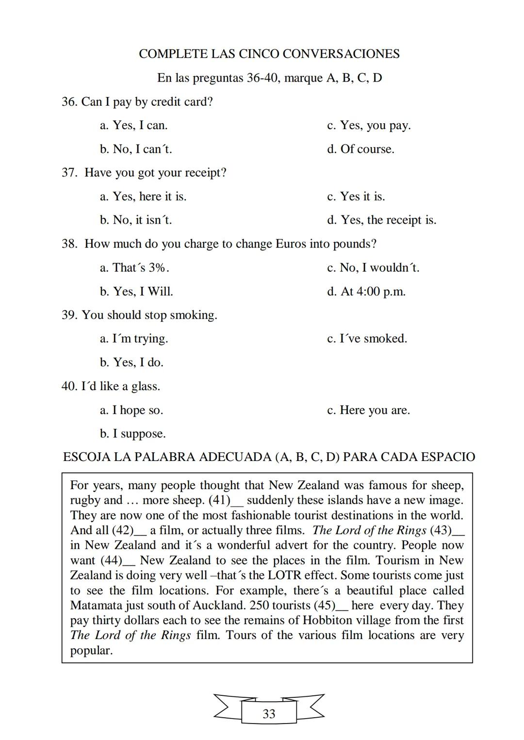 CUADERNILLO DE PREPARACIÓN
PARA LA PRUEBA DE ESTADO
SABER 11
"La educación es el arma más
poderosa que puedes utilizar para
cambiar el mundo