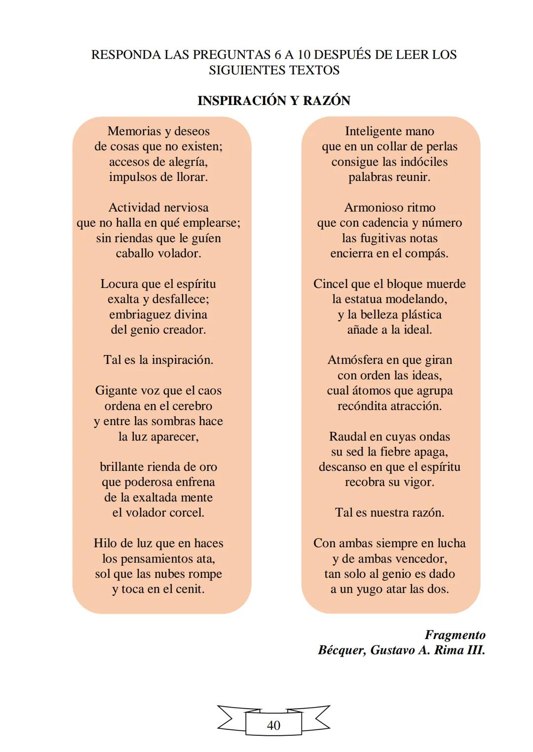 CUADERNILLO DE PREPARACIÓN
PARA LA PRUEBA DE ESTADO
SABER 11
"La educación es el arma más
poderosa que puedes utilizar para
cambiar el mundo