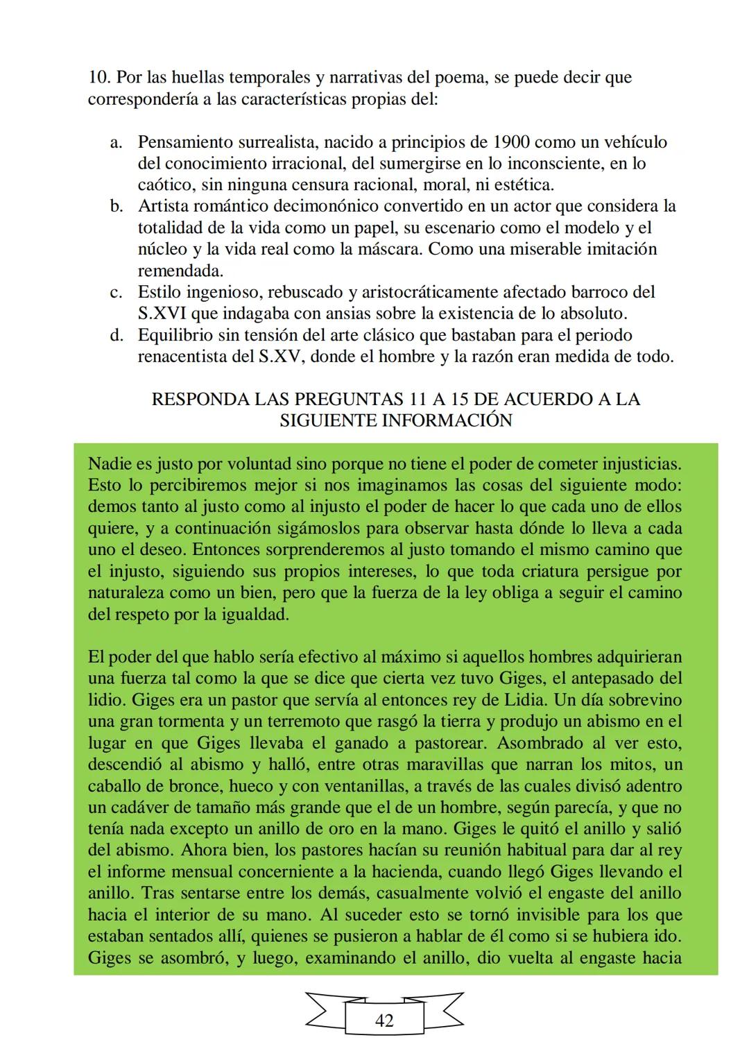 CUADERNILLO DE PREPARACIÓN
PARA LA PRUEBA DE ESTADO
SABER 11
"La educación es el arma más
poderosa que puedes utilizar para
cambiar el mundo