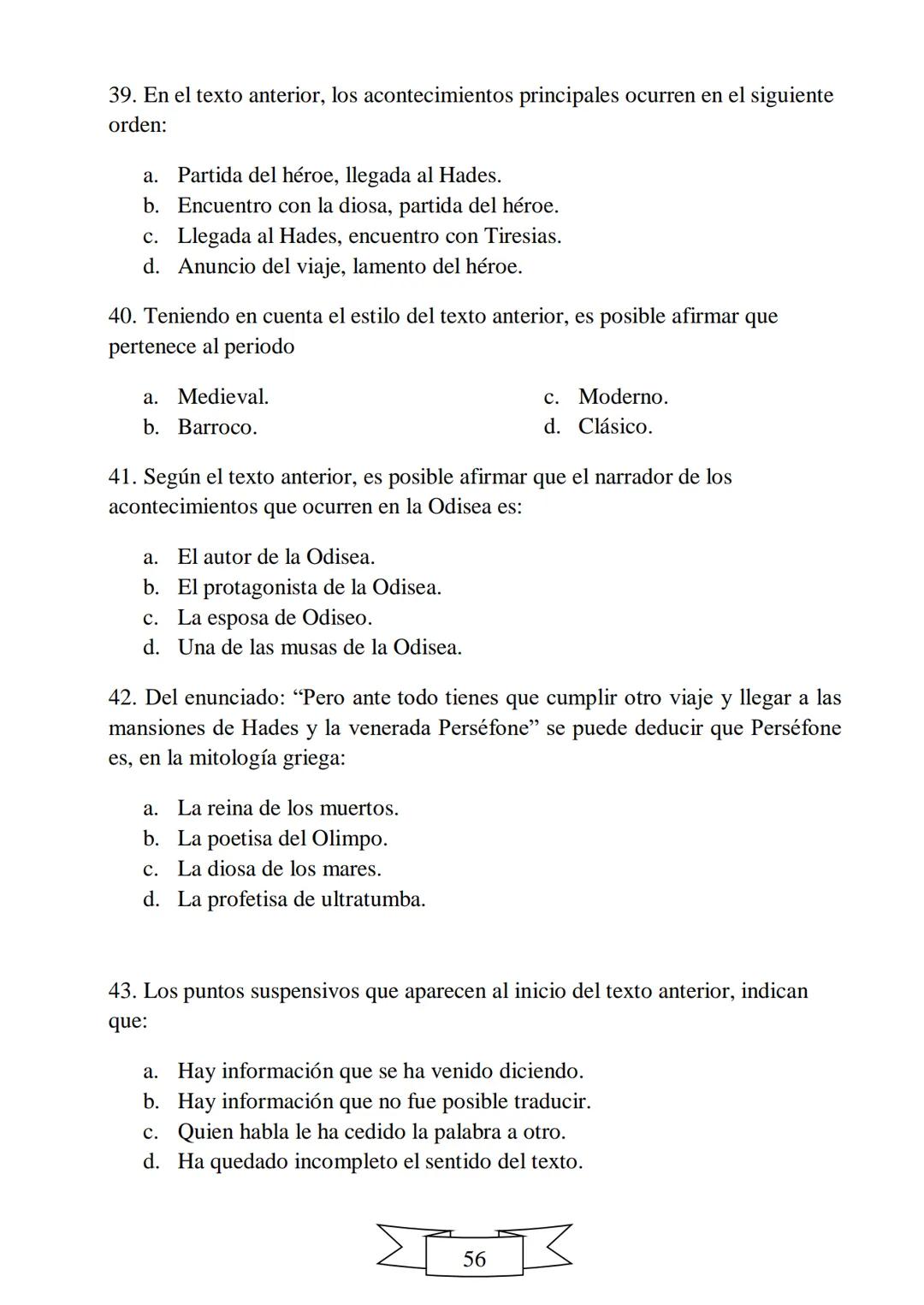 CUADERNILLO DE PREPARACIÓN
PARA LA PRUEBA DE ESTADO
SABER 11
"La educación es el arma más
poderosa que puedes utilizar para
cambiar el mundo