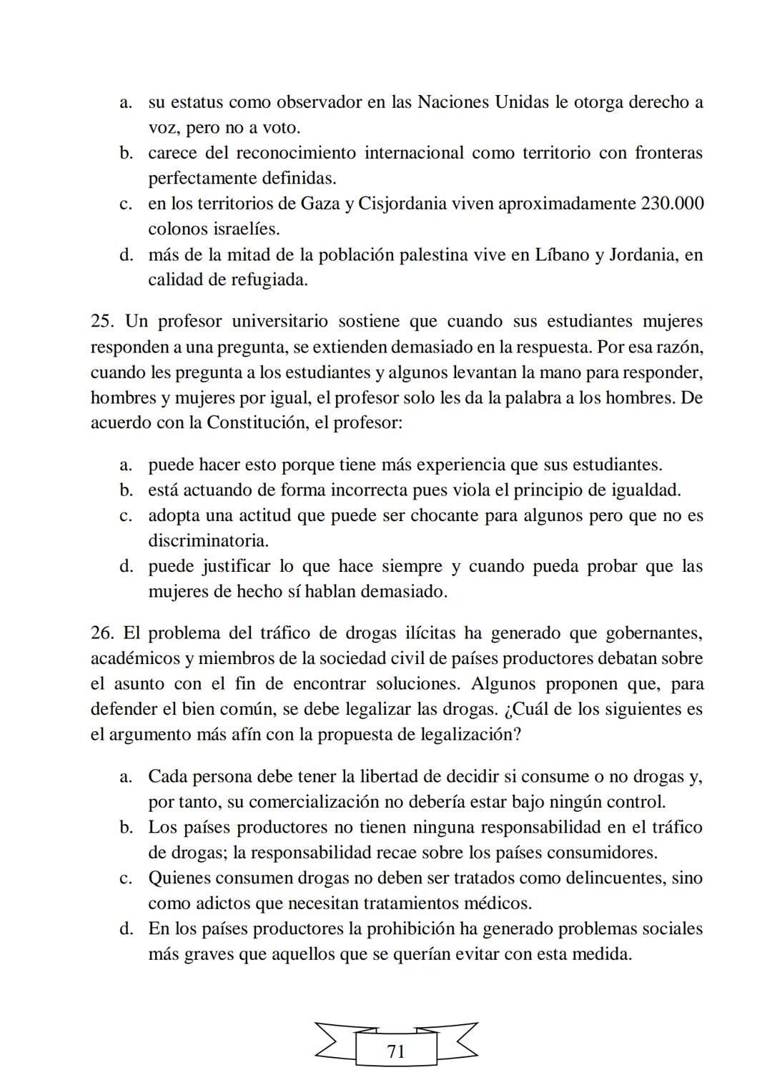 CUADERNILLO DE PREPARACIÓN
PARA LA PRUEBA DE ESTADO
SABER 11
"La educación es el arma más
poderosa que puedes utilizar para
cambiar el mundo