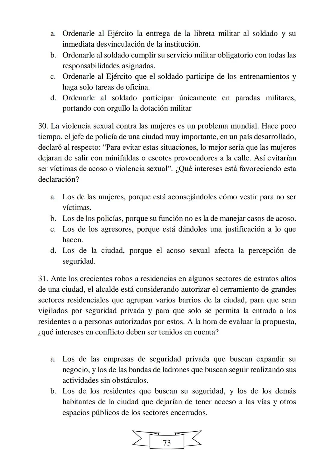 CUADERNILLO DE PREPARACIÓN
PARA LA PRUEBA DE ESTADO
SABER 11
"La educación es el arma más
poderosa que puedes utilizar para
cambiar el mundo