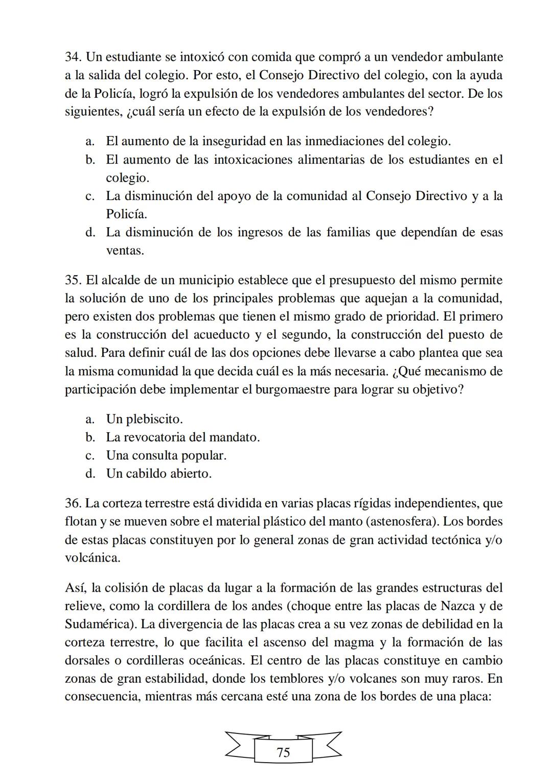 CUADERNILLO DE PREPARACIÓN
PARA LA PRUEBA DE ESTADO
SABER 11
"La educación es el arma más
poderosa que puedes utilizar para
cambiar el mundo