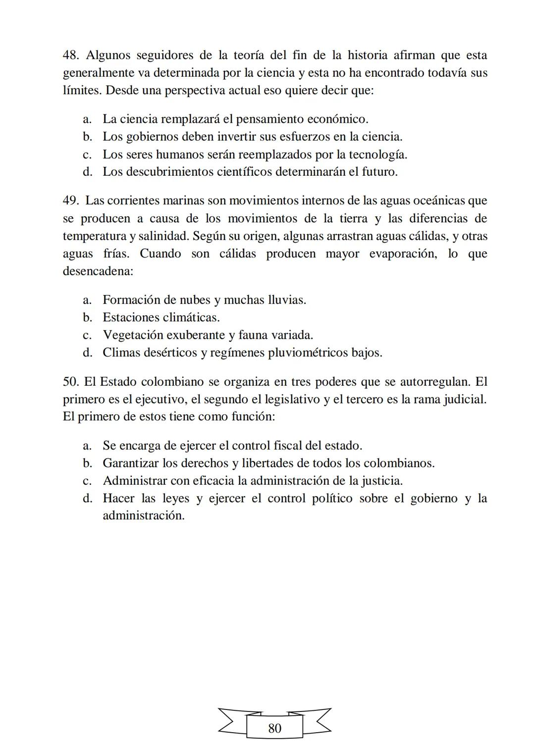 CUADERNILLO DE PREPARACIÓN
PARA LA PRUEBA DE ESTADO
SABER 11
"La educación es el arma más
poderosa que puedes utilizar para
cambiar el mundo