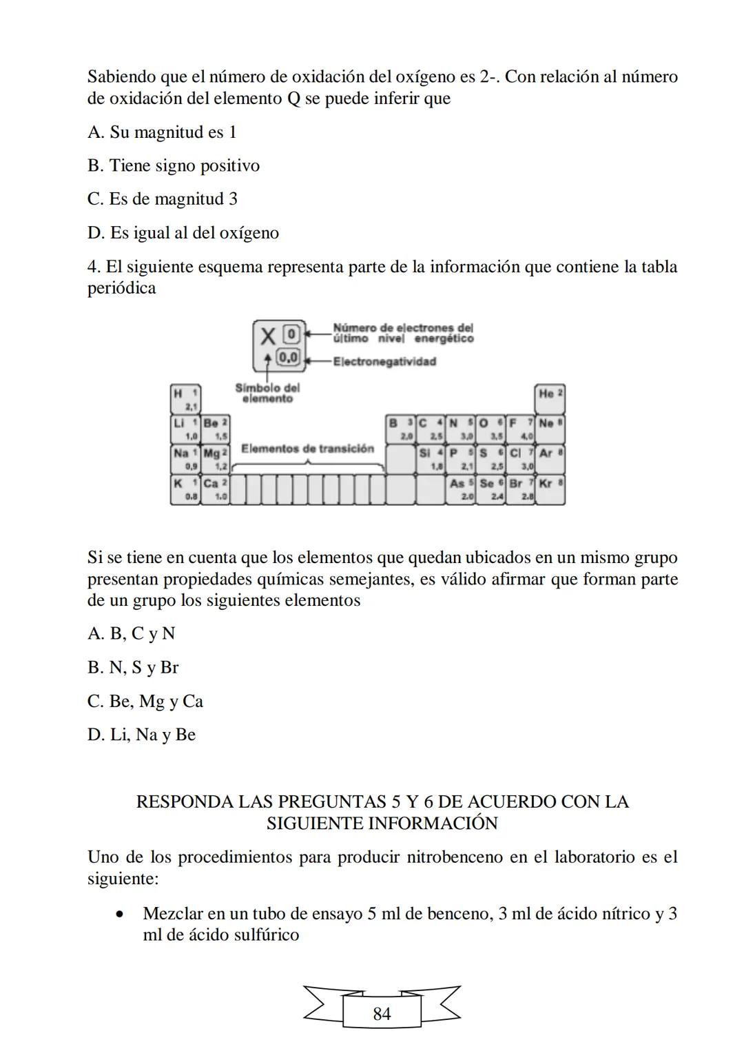 CUADERNILLO DE PREPARACIÓN
PARA LA PRUEBA DE ESTADO
SABER 11
"La educación es el arma más
poderosa que puedes utilizar para
cambiar el mundo