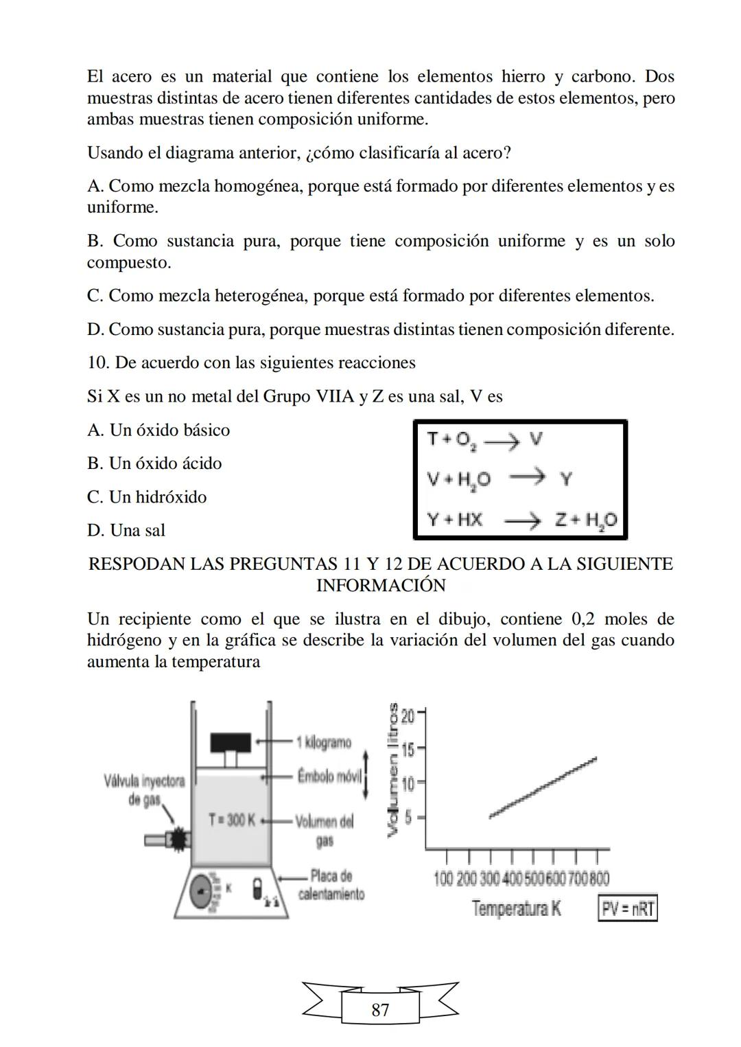 CUADERNILLO DE PREPARACIÓN
PARA LA PRUEBA DE ESTADO
SABER 11
"La educación es el arma más
poderosa que puedes utilizar para
cambiar el mundo