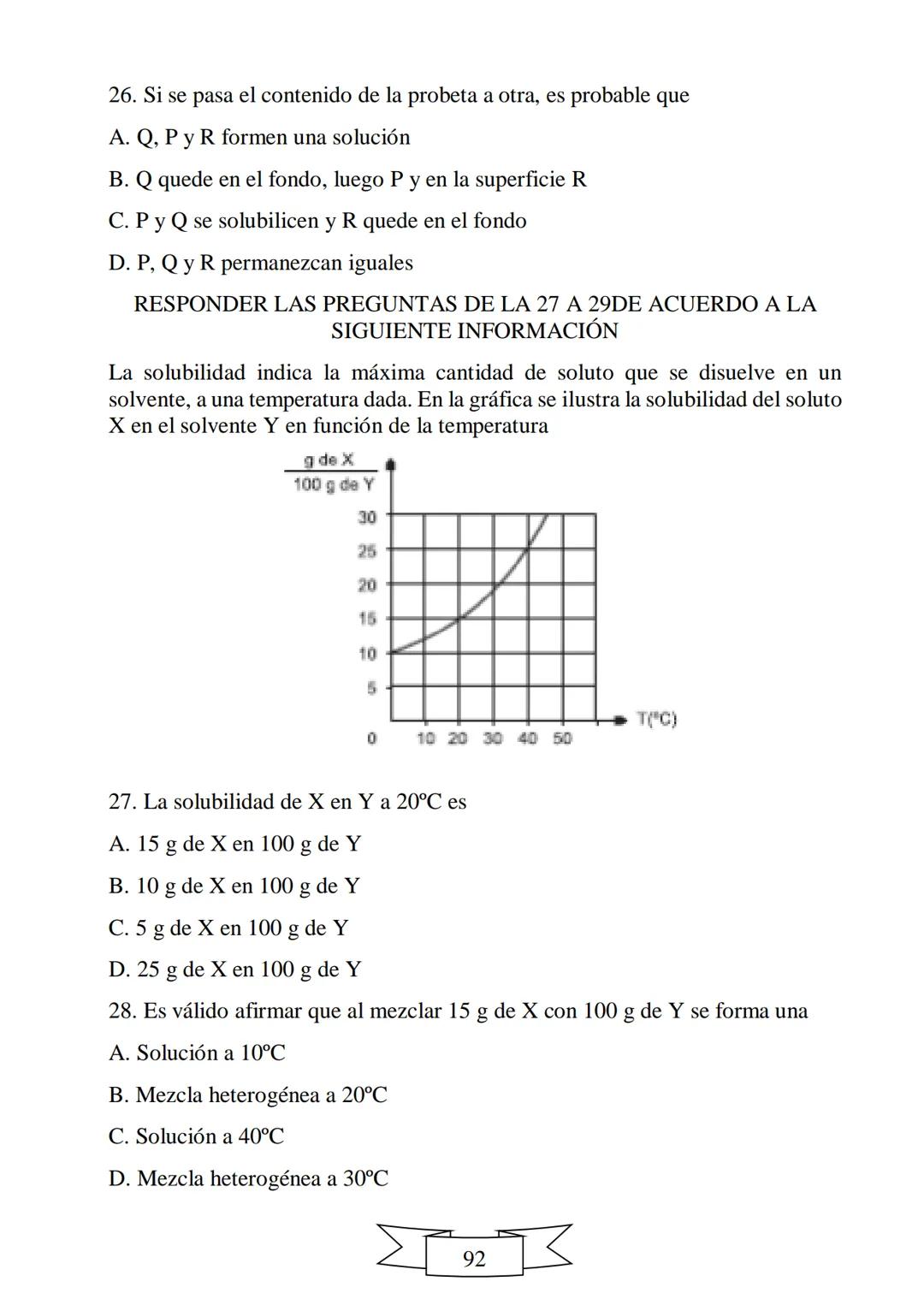 CUADERNILLO DE PREPARACIÓN
PARA LA PRUEBA DE ESTADO
SABER 11
"La educación es el arma más
poderosa que puedes utilizar para
cambiar el mundo