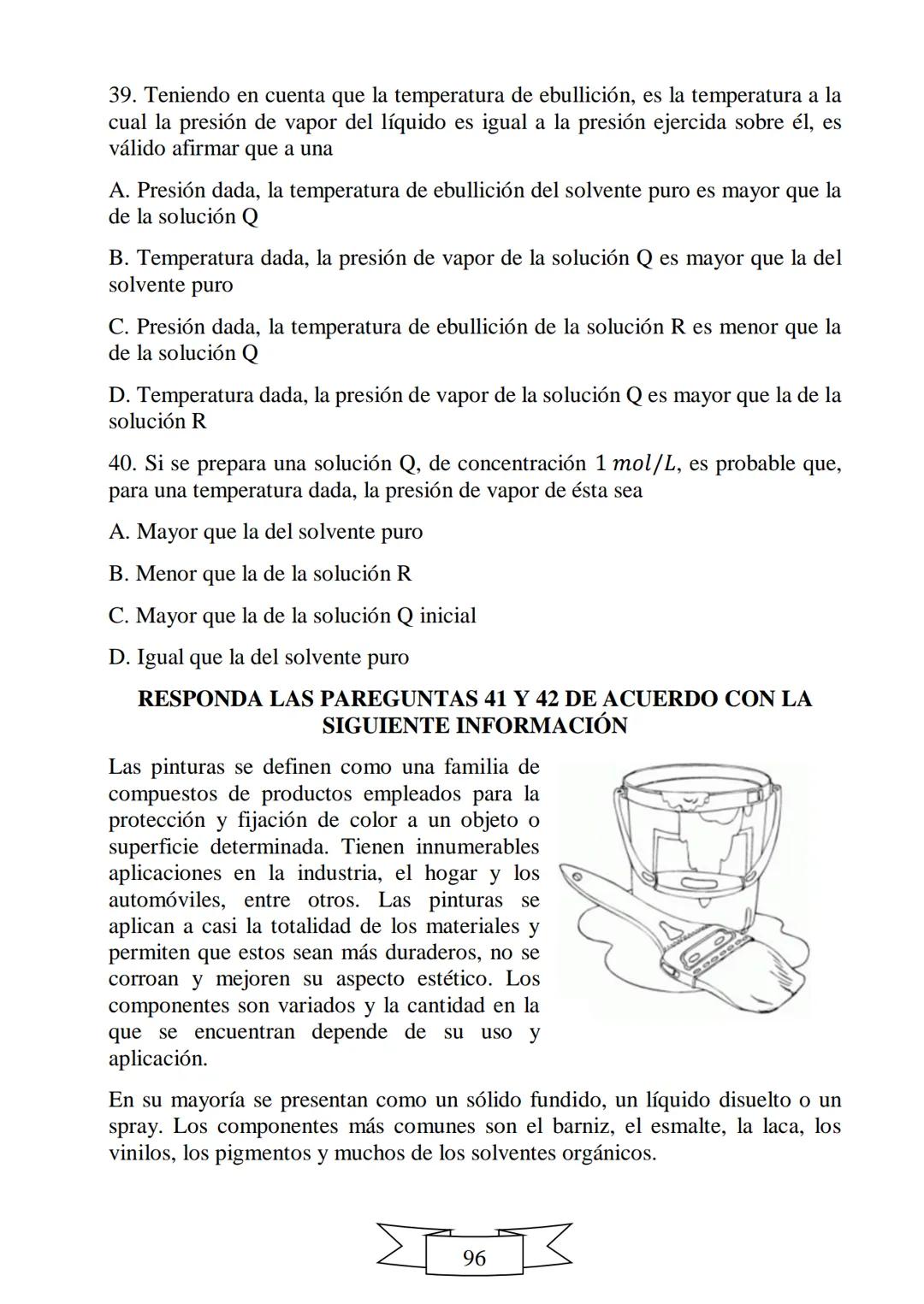 CUADERNILLO DE PREPARACIÓN
PARA LA PRUEBA DE ESTADO
SABER 11
"La educación es el arma más
poderosa que puedes utilizar para
cambiar el mundo