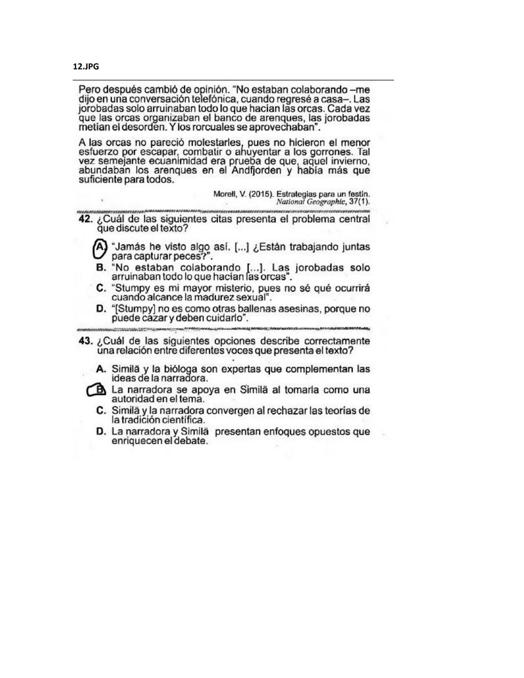 1.JPG
4. La gráfica muestra el porcentaje de ventas del último año de
una empresa de álbumes musicales en tres idiomas: inglés,
francés y es