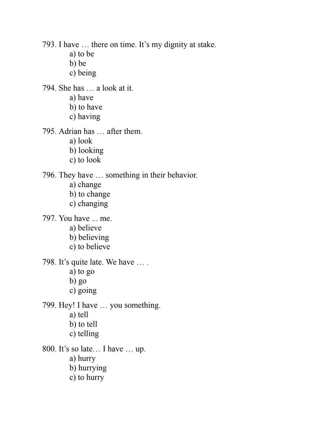 ENGLISH
GRAMMAR
EXERCISES
WITH ANSWERS
Part 1.
2500 MULTIPLE-CHOICE
ITEMS FOR A1/A2
Your quest towards C2
Daniel B. Smith ENGLISH
GRAMMAR
EX