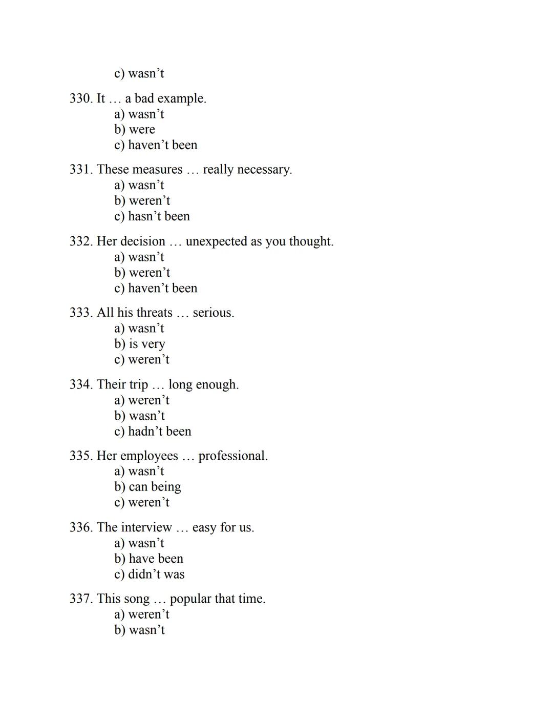 ENGLISH
GRAMMAR
EXERCISES
WITH ANSWERS
Part 1.
2500 MULTIPLE-CHOICE
ITEMS FOR A1/A2
Your quest towards C2
Daniel B. Smith ENGLISH
GRAMMAR
EX