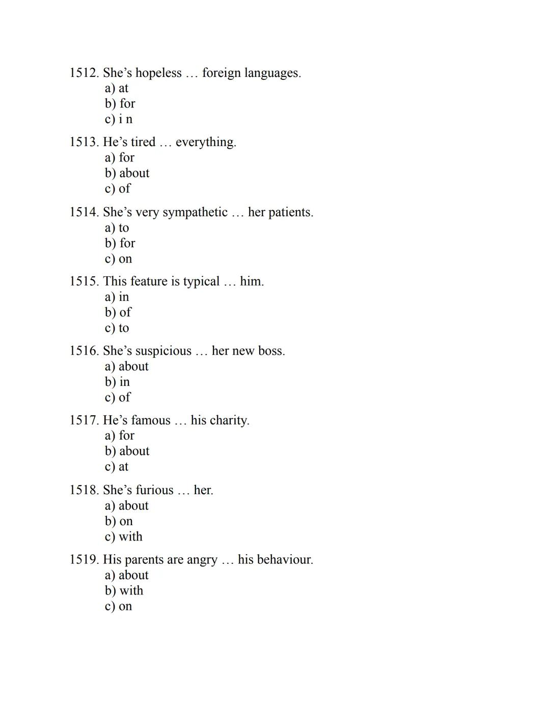 ENGLISH
GRAMMAR
EXERCISES
WITH ANSWERS
Part 2.
3045 MULTIPLE-CHOICE
ITEMS FOR A2
Your quest towards C2
Daniel B. Smith ENGLISH
GRAMMAR
EXERC