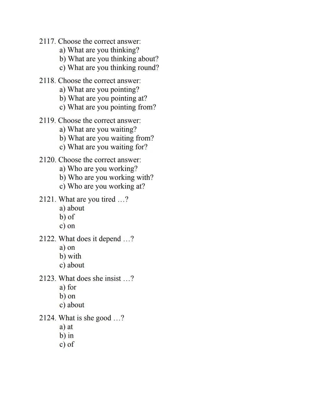 ENGLISH
GRAMMAR
EXERCISES
WITH ANSWERS
Part 2.
3045 MULTIPLE-CHOICE
ITEMS FOR A2
Your quest towards C2
Daniel B. Smith ENGLISH
GRAMMAR
EXERC