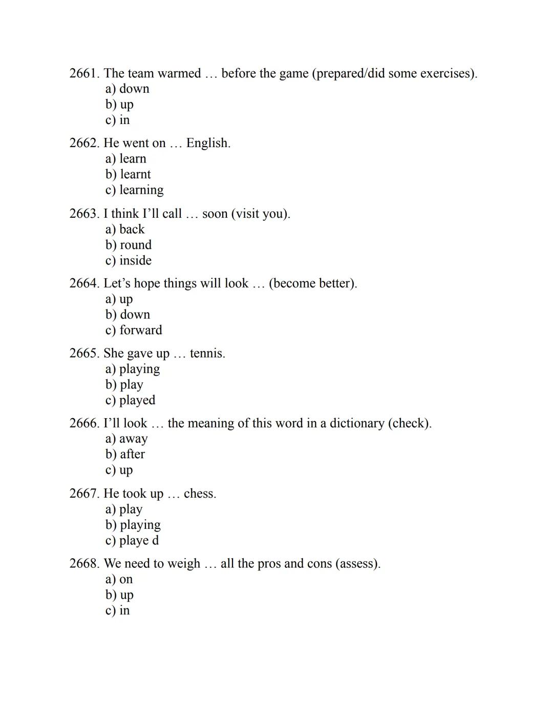 ENGLISH
GRAMMAR
EXERCISES
WITH ANSWERS
Part 2.
3045 MULTIPLE-CHOICE
ITEMS FOR A2
Your quest towards C2
Daniel B. Smith ENGLISH
GRAMMAR
EXERC