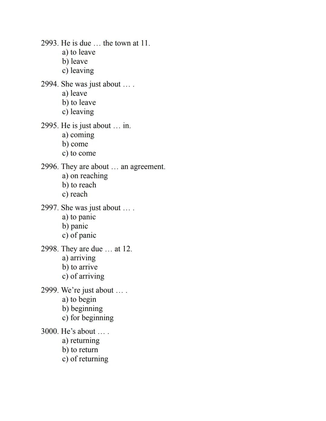ENGLISH
GRAMMAR
EXERCISES
WITH ANSWERS
Part 2.
3045 MULTIPLE-CHOICE
ITEMS FOR A2
Your quest towards C2
Daniel B. Smith ENGLISH
GRAMMAR
EXERC