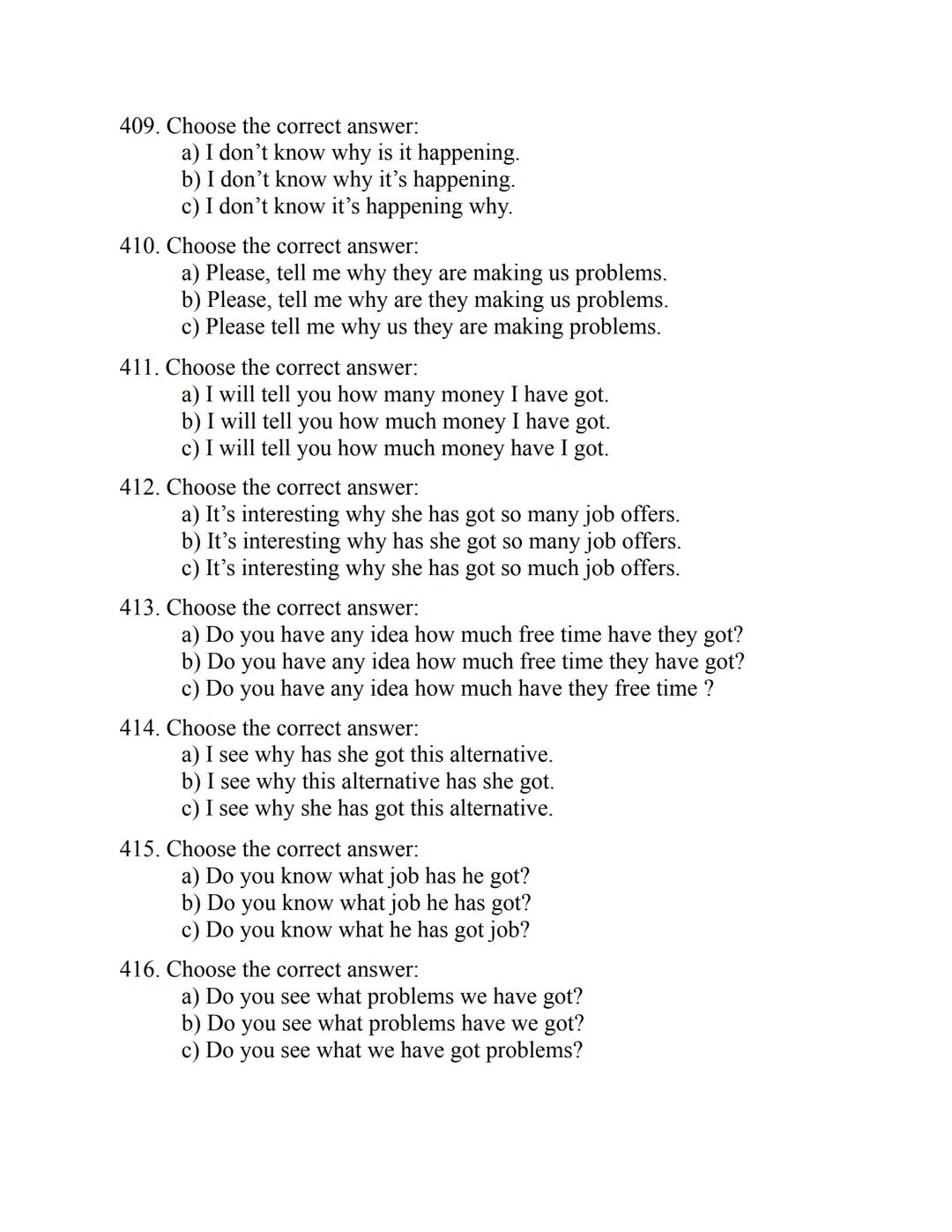 ENGLISH
GRAMMAR
EXERCISES
WITH ANSWERS
Part 2.
3045 MULTIPLE-CHOICE
ITEMS FOR A2
Your quest towards C2
Daniel B. Smith ENGLISH
GRAMMAR
EXERC