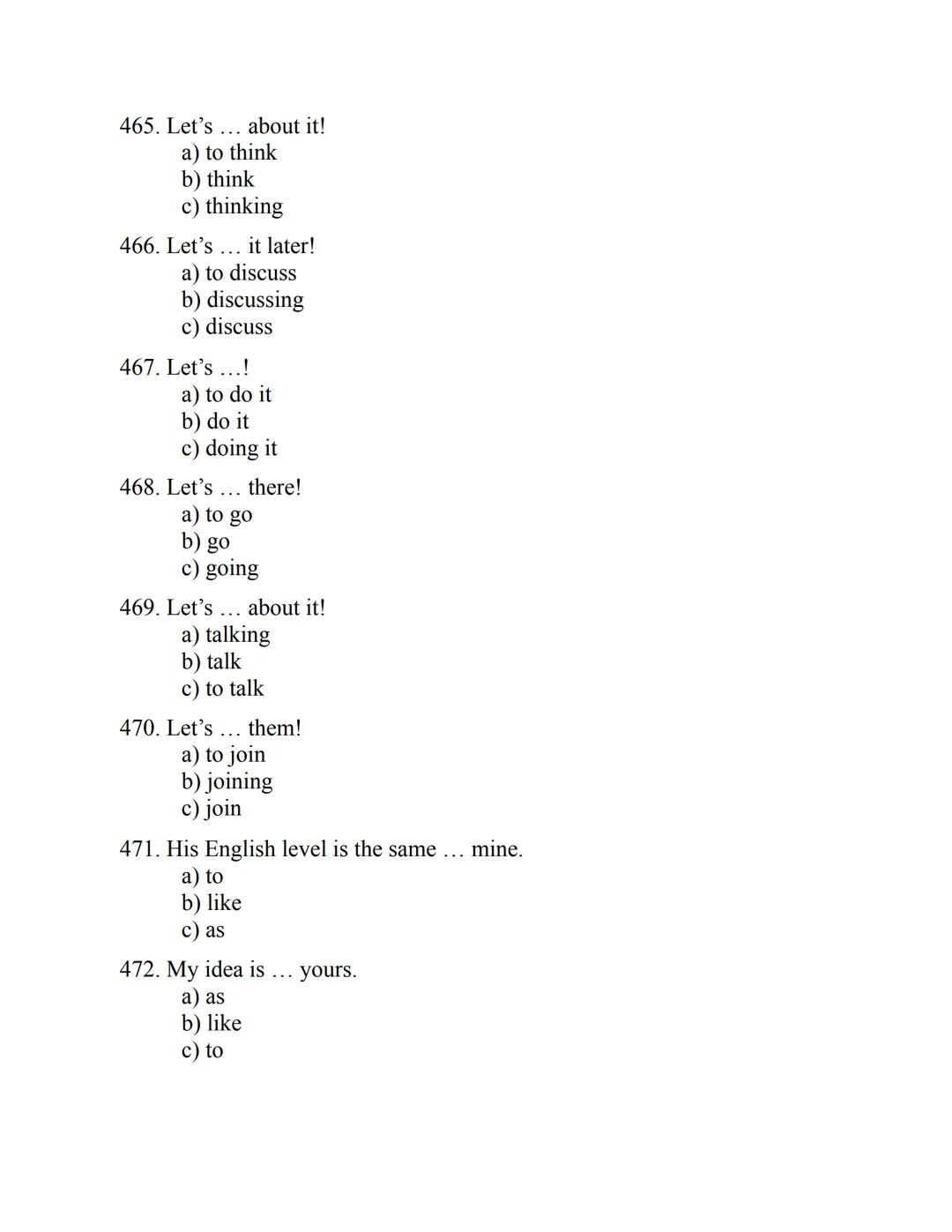 ENGLISH
GRAMMAR
EXERCISES
WITH ANSWERS
Part 2.
3045 MULTIPLE-CHOICE
ITEMS FOR A2
Your quest towards C2
Daniel B. Smith ENGLISH
GRAMMAR
EXERC