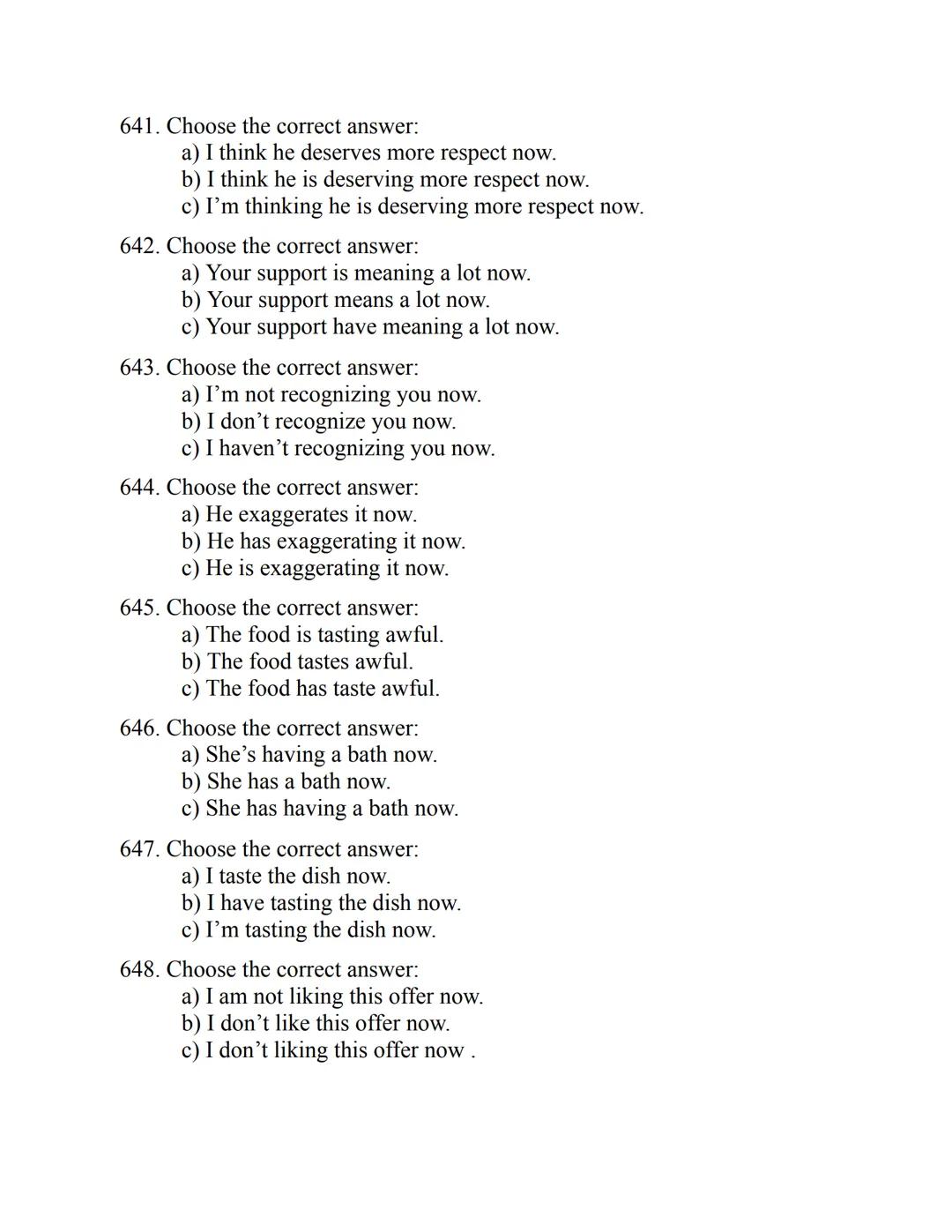 ENGLISH
GRAMMAR
EXERCISES
WITH ANSWERS
Part 2.
3045 MULTIPLE-CHOICE
ITEMS FOR A2
Your quest towards C2
Daniel B. Smith ENGLISH
GRAMMAR
EXERC