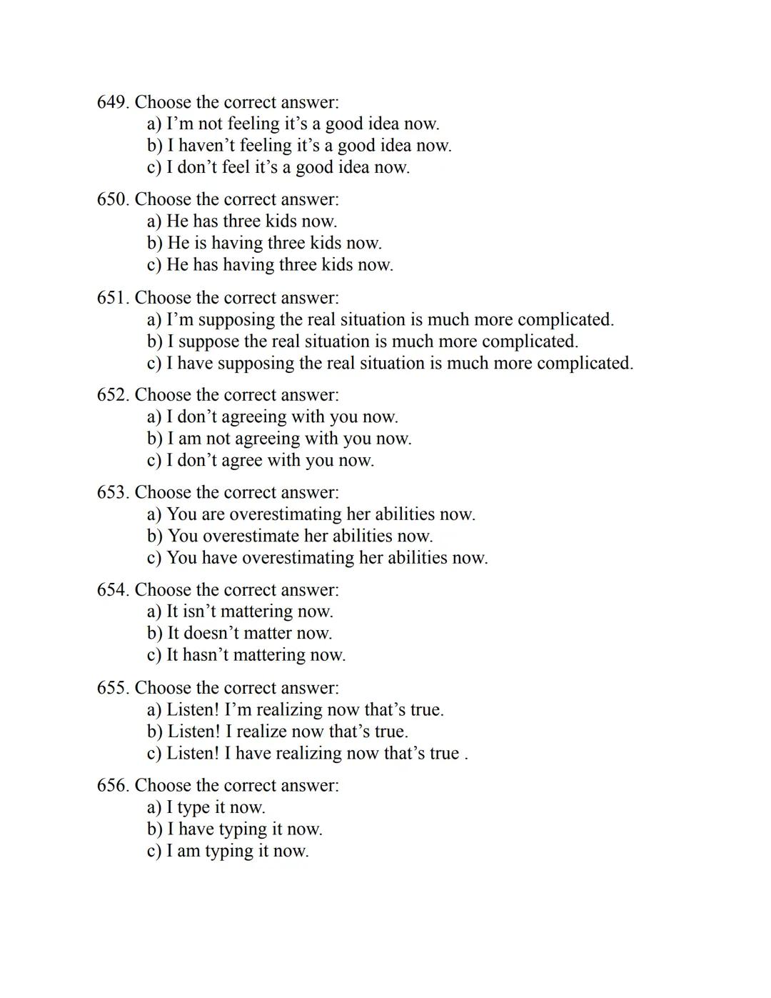 ENGLISH
GRAMMAR
EXERCISES
WITH ANSWERS
Part 2.
3045 MULTIPLE-CHOICE
ITEMS FOR A2
Your quest towards C2
Daniel B. Smith ENGLISH
GRAMMAR
EXERC