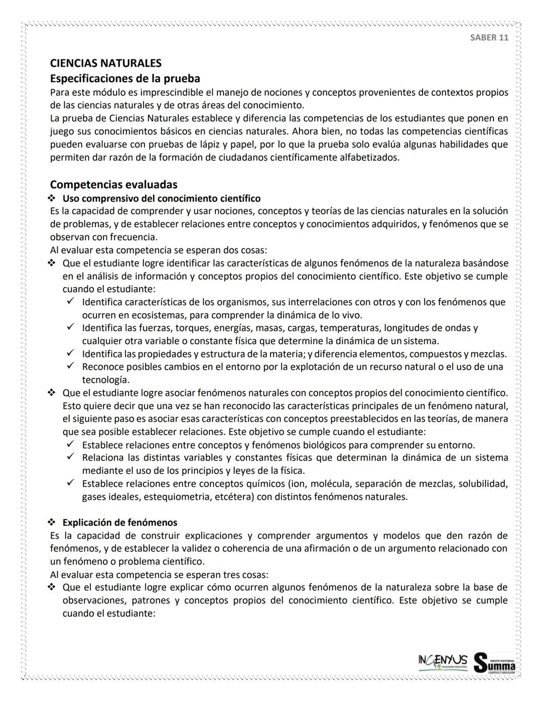 125 PREGUNTAS - 4 HORAS 30
MINUTOS.
SIMULACRO
DE
PRUEBAS
SABER 11°
¿Que tal si nos evaluamos?
SCAN ME
Tu
Profe
NERDOS PERO CON ESTILO
2ª EDI