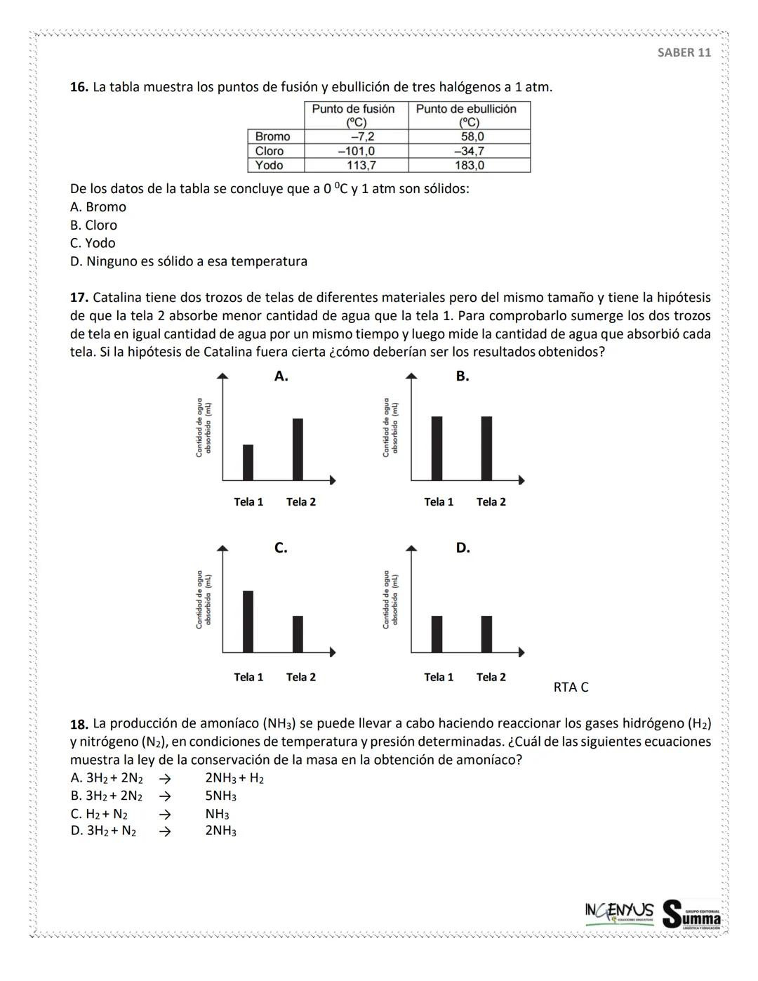 125 PREGUNTAS - 4 HORAS 30
MINUTOS.
SIMULACRO
DE
PRUEBAS
SABER 11°
¿Que tal si nos evaluamos?
SCAN ME
Tu
Profe
NERDOS PERO CON ESTILO
2ª EDI