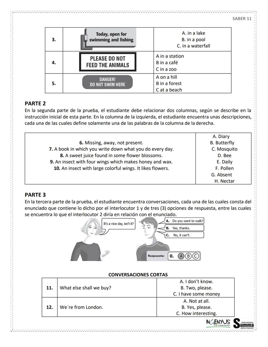 125 PREGUNTAS - 4 HORAS 30
MINUTOS.
SIMULACRO
DE
PRUEBAS
SABER 11°
¿Que tal si nos evaluamos?
SCAN ME
Tu
Profe
NERDOS PERO CON ESTILO
2ª EDI