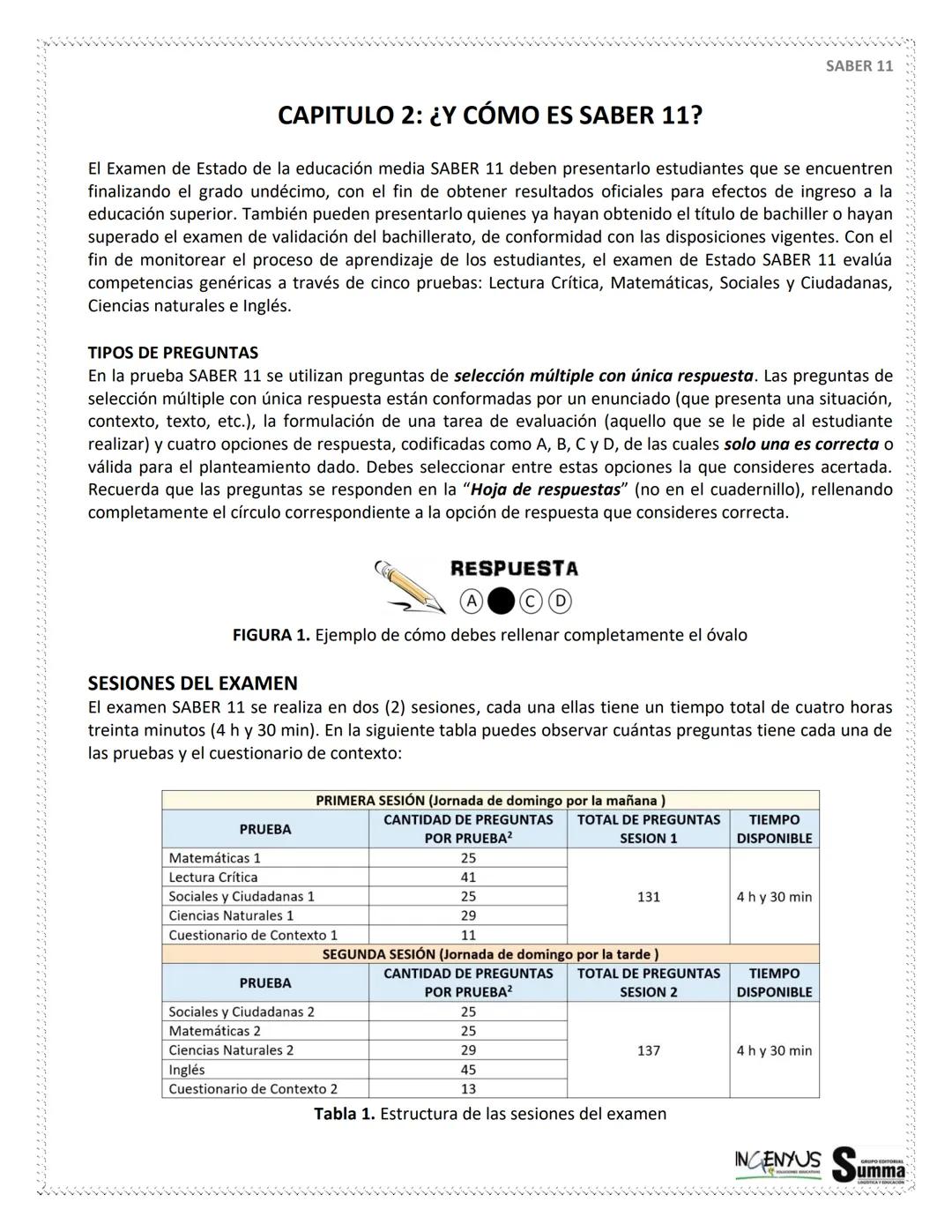 125 PREGUNTAS - 4 HORAS 30
MINUTOS.
SIMULACRO
DE
PRUEBAS
SABER 11°
¿Que tal si nos evaluamos?
SCAN ME
Tu
Profe
NERDOS PERO CON ESTILO
2ª EDI
