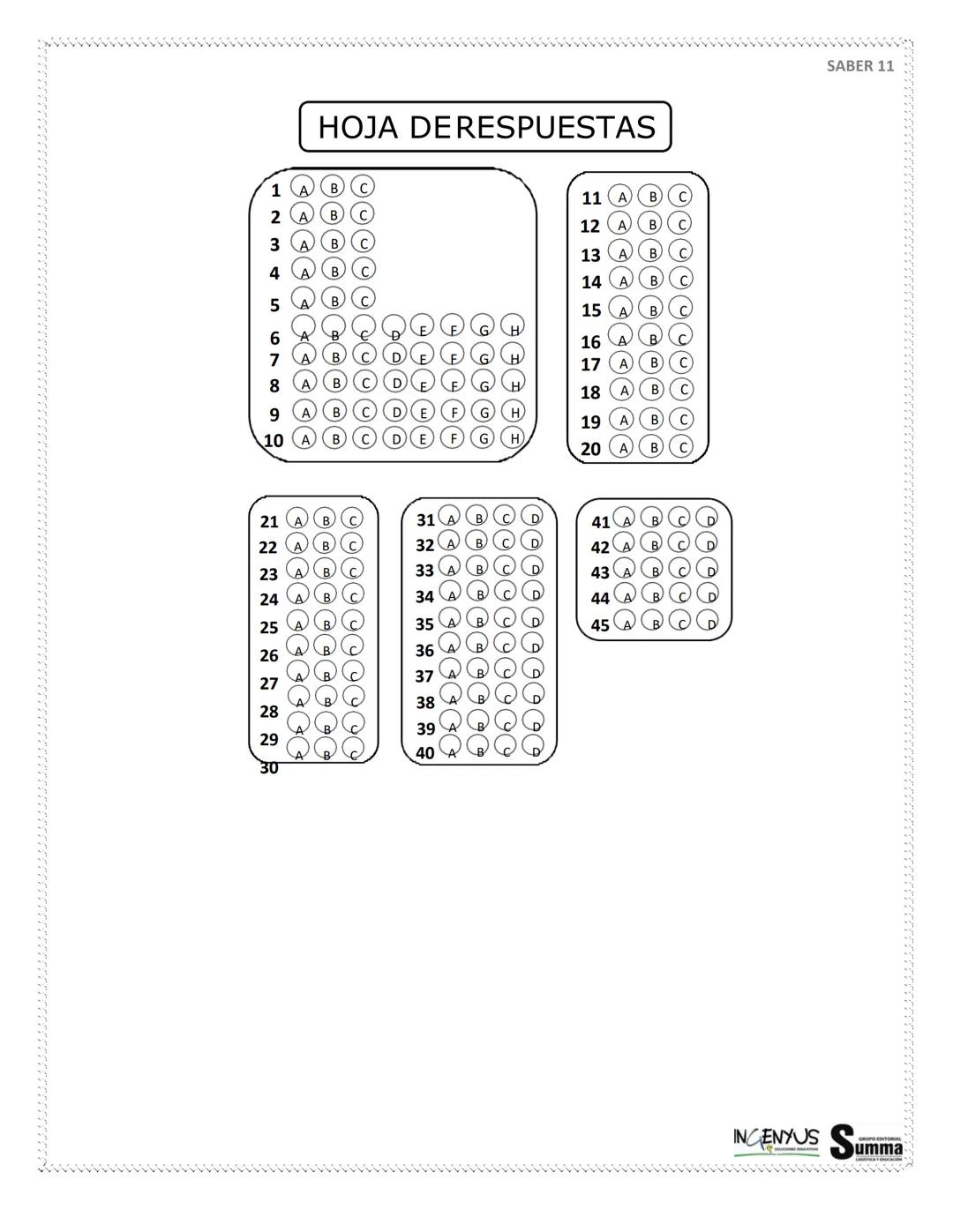 125 PREGUNTAS - 4 HORAS 30
MINUTOS.
SIMULACRO
DE
PRUEBAS
SABER 11°
¿Que tal si nos evaluamos?
SCAN ME
Tu
Profe
NERDOS PERO CON ESTILO
2ª EDI