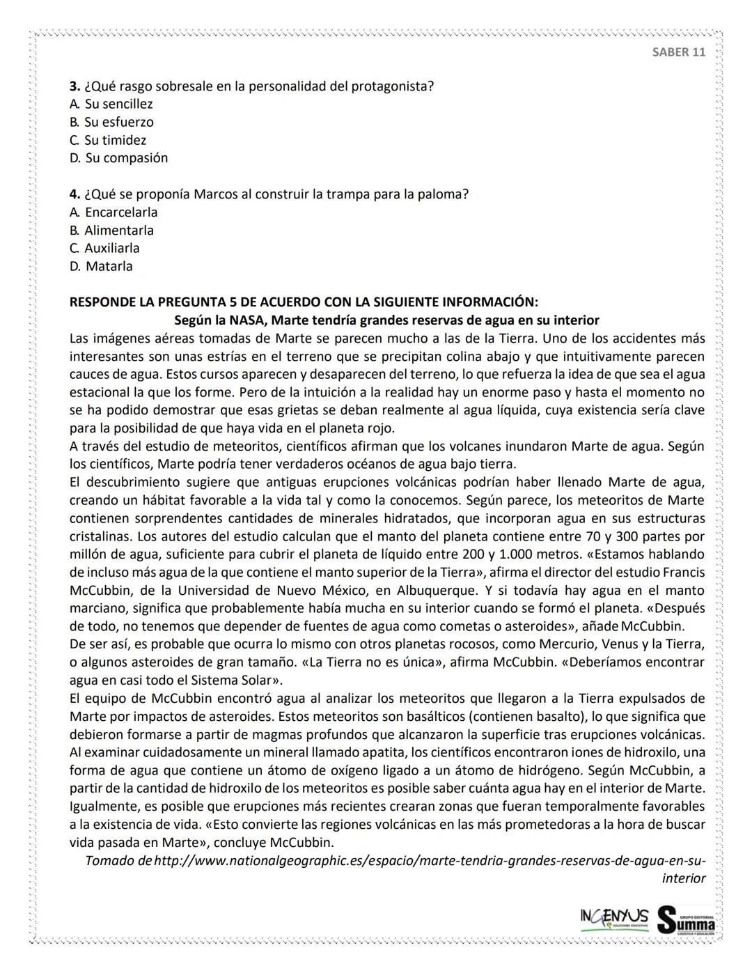 125 PREGUNTAS - 4 HORAS 30
MINUTOS.
SIMULACRO
DE
PRUEBAS
SABER 11°
¿Que tal si nos evaluamos?
SCAN ME
Tu
Profe
NERDOS PERO CON ESTILO
2ª EDI