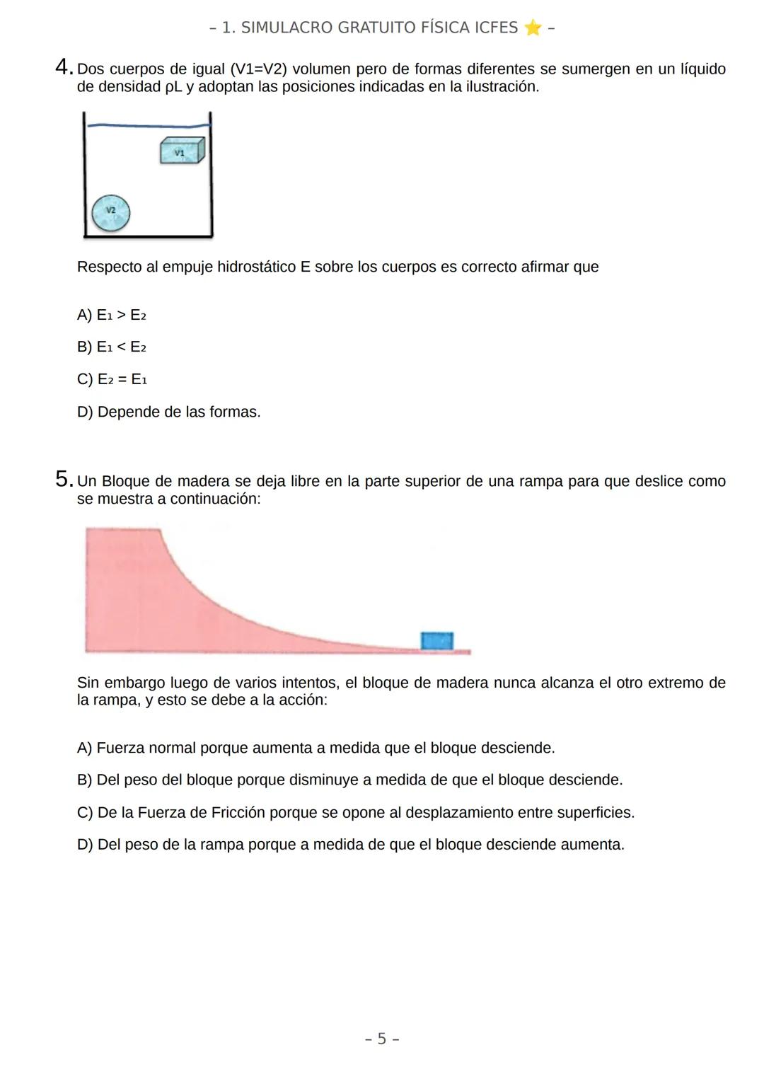 # SIMULACRO FILADD
filadd - 1. SIMULACRO GRATUITO FÍSICA ICFES
Recomendaciones:
- Nuestra plataforma registra el tiempo que te toma conte