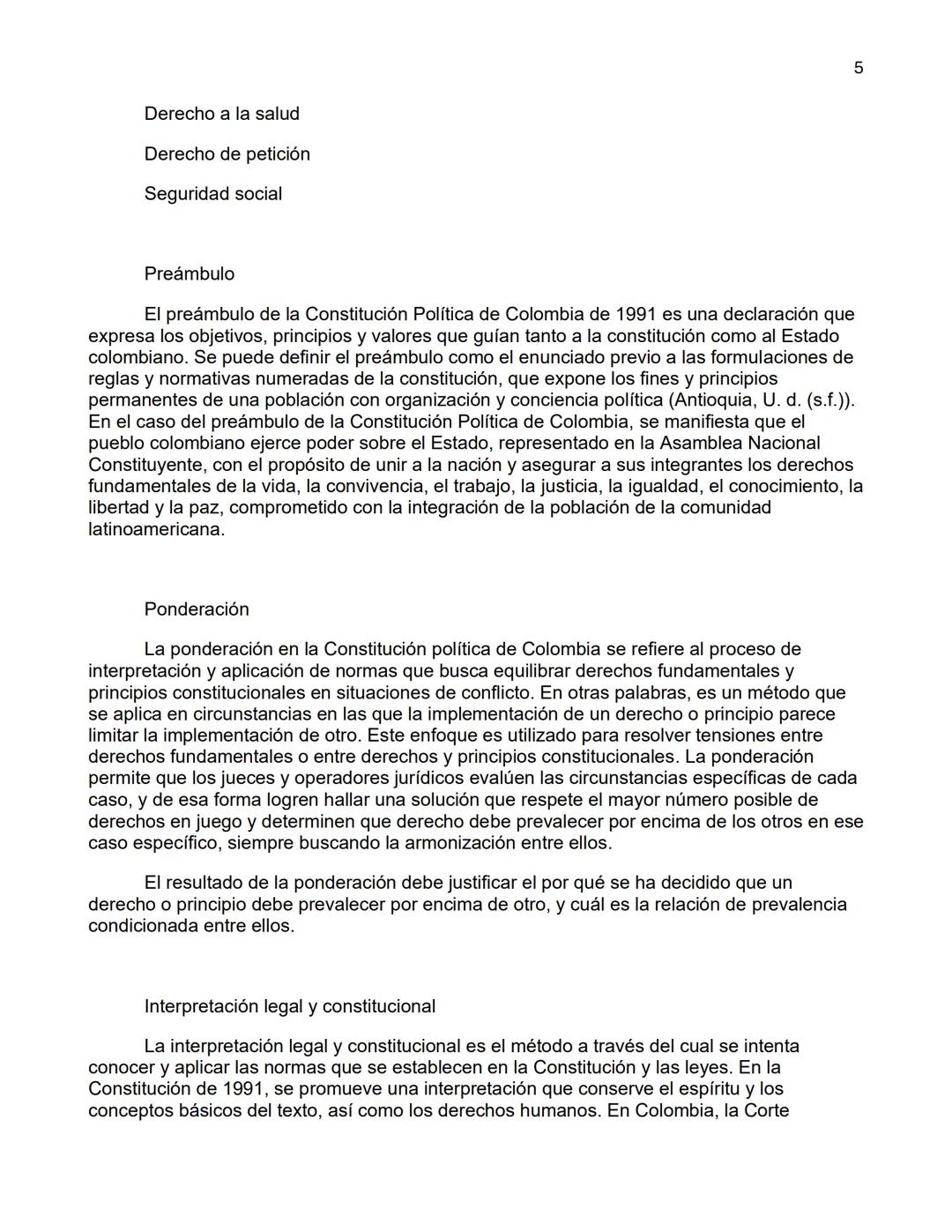 1
Análisis conceptual de los principios y valores de la Constitución Política de Colombia
de 1991
Autor
Anderson Steven Marín Torres
Maestro