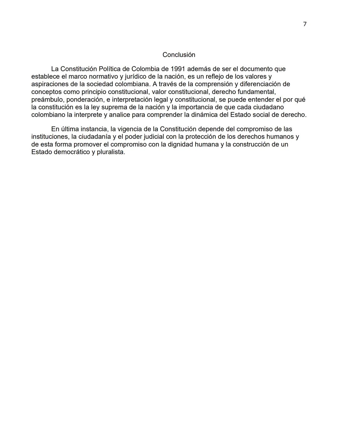 1
Análisis conceptual de los principios y valores de la Constitución Política de Colombia
de 1991
Autor
Anderson Steven Marín Torres
Maestro