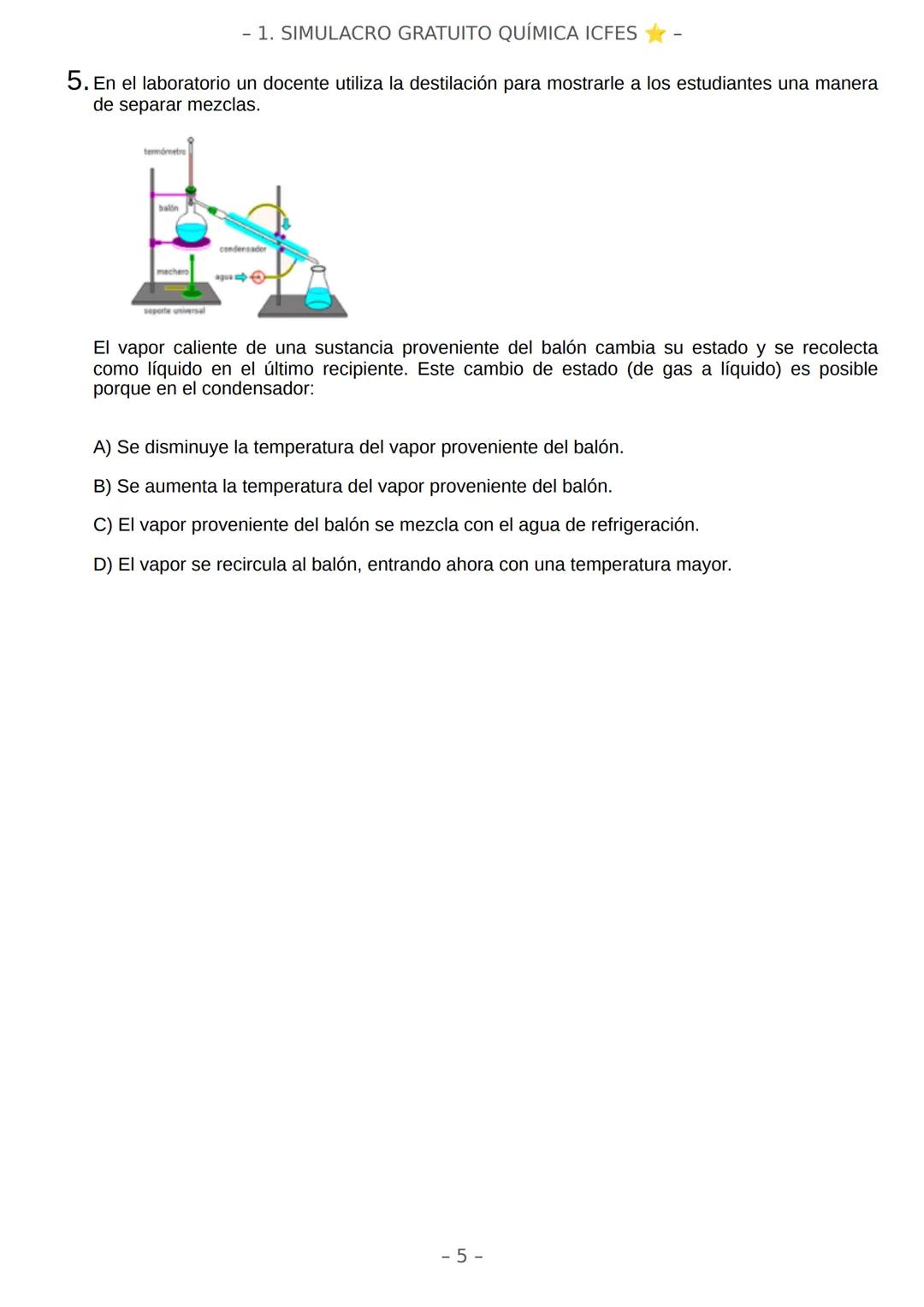 # SIMULACRO FILADD
filadd - 1. SIMULACRO GRATUITO QUÍMICA ICFES
Este simulacro de 34 preguntas busca ayudarte a medir tus competencias par