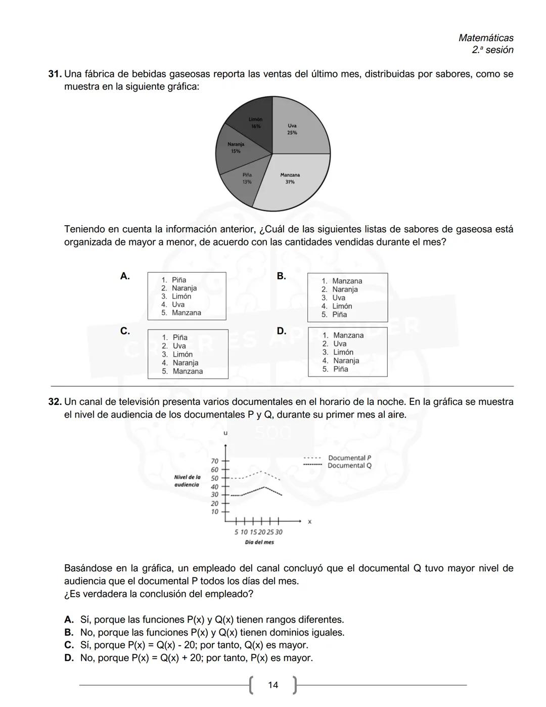 PREICFES GRUPO 500
GRUPO
500
CREER ES APR
SEGUNDA SESIÓN
PRUEBA S-1
No. Total de
Prueba
Preguntas
Tiempo Total
preguntas
Sociales y ciudadan