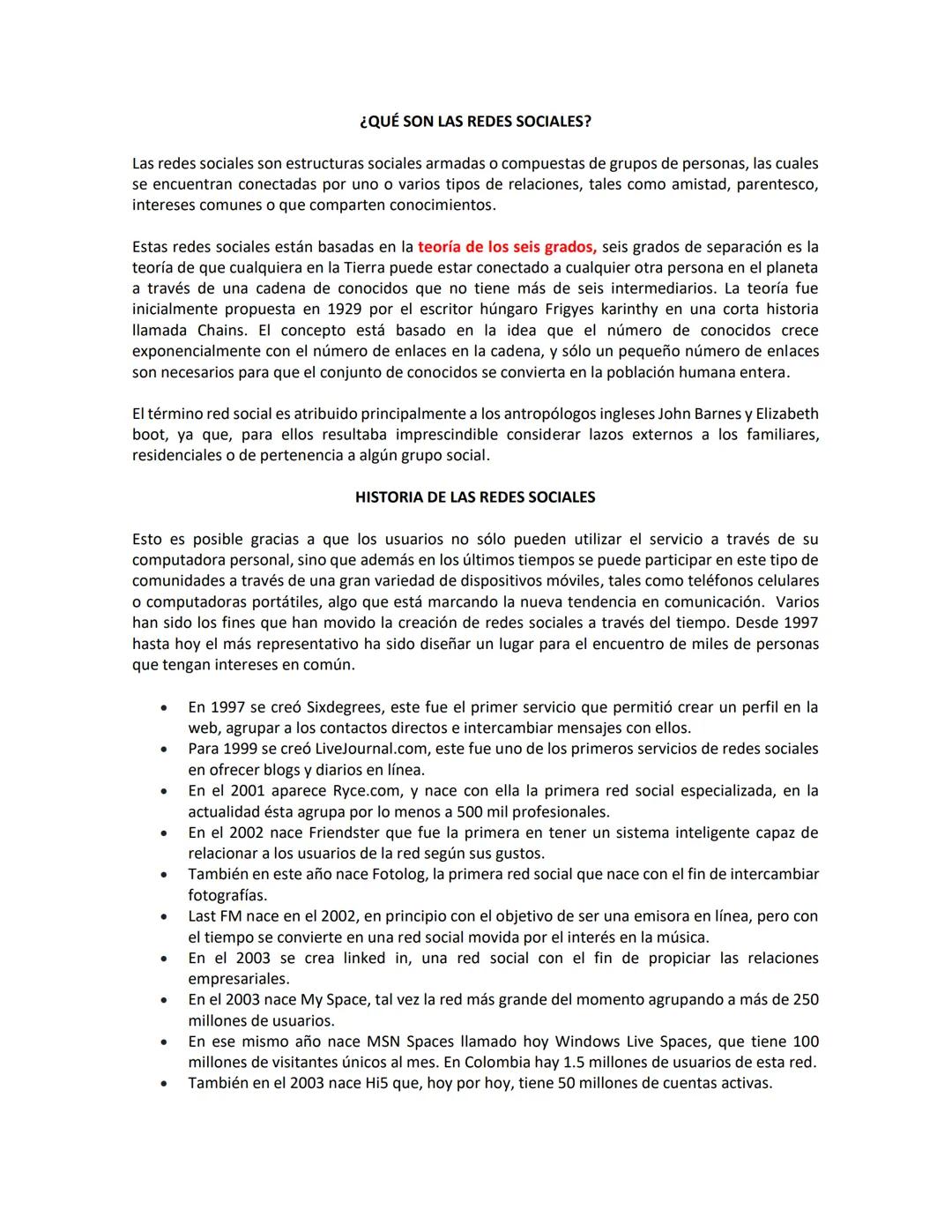 # ¿QUÉ SON LAS REDES SOCIALES?
Las redes sociales son estructuras sociales armadas o compuestas de grupos de personas, las cuales
se encuen
