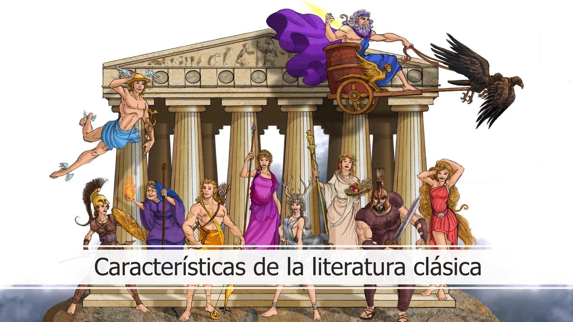 # Literatura clásica
Lenguaje y literatura ¿Qué es la literatura
clásica?
La literatura clásica es el conjunto de obras
escritas en griego