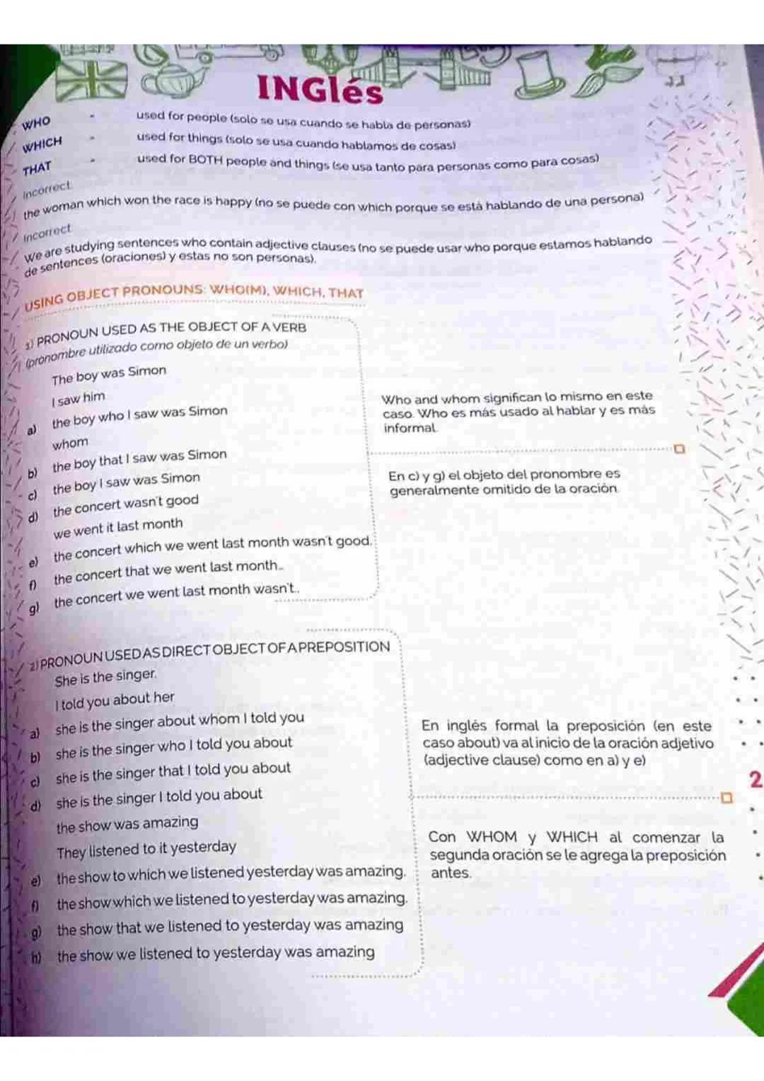 LE
INGlés
Los siguientes son los sustantivos que rio se pueden contar en ingles. Hay muchos mas sustantivos o cosa
que tampoco se pueden con