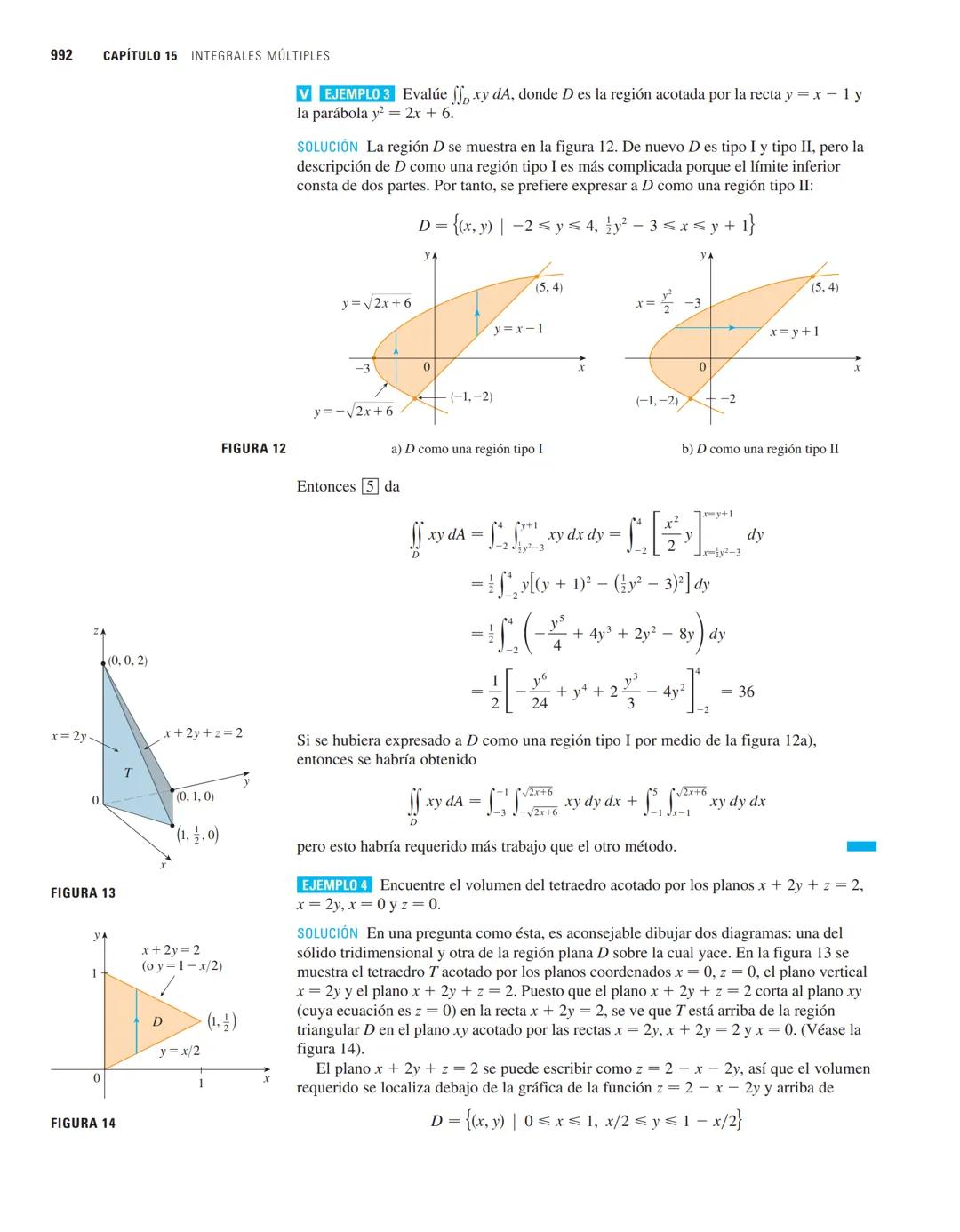 988 CAPÍTULO 15 INTEGRALES MÚLTIPLES
27. Encuentre el volumen del sólido que está debajo del
paraboloide elíptico $x^2/4 + y^2/9 + z = 1$ y
