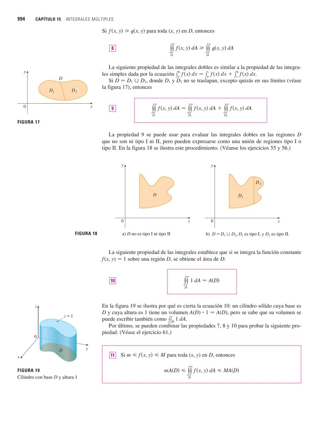 988 CAPÍTULO 15 INTEGRALES MÚLTIPLES
27. Encuentre el volumen del sólido que está debajo del
paraboloide elíptico $x^2/4 + y^2/9 + z = 1$ y