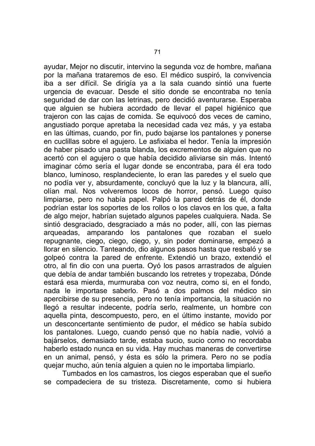 ## ENSAYO SOBRE
## LA CEGUERA
## JOSÉ SARAMAGO 2
José Saramago (1922) - Es uno de los novelistas portugueses modernos más
conocidos y aprec