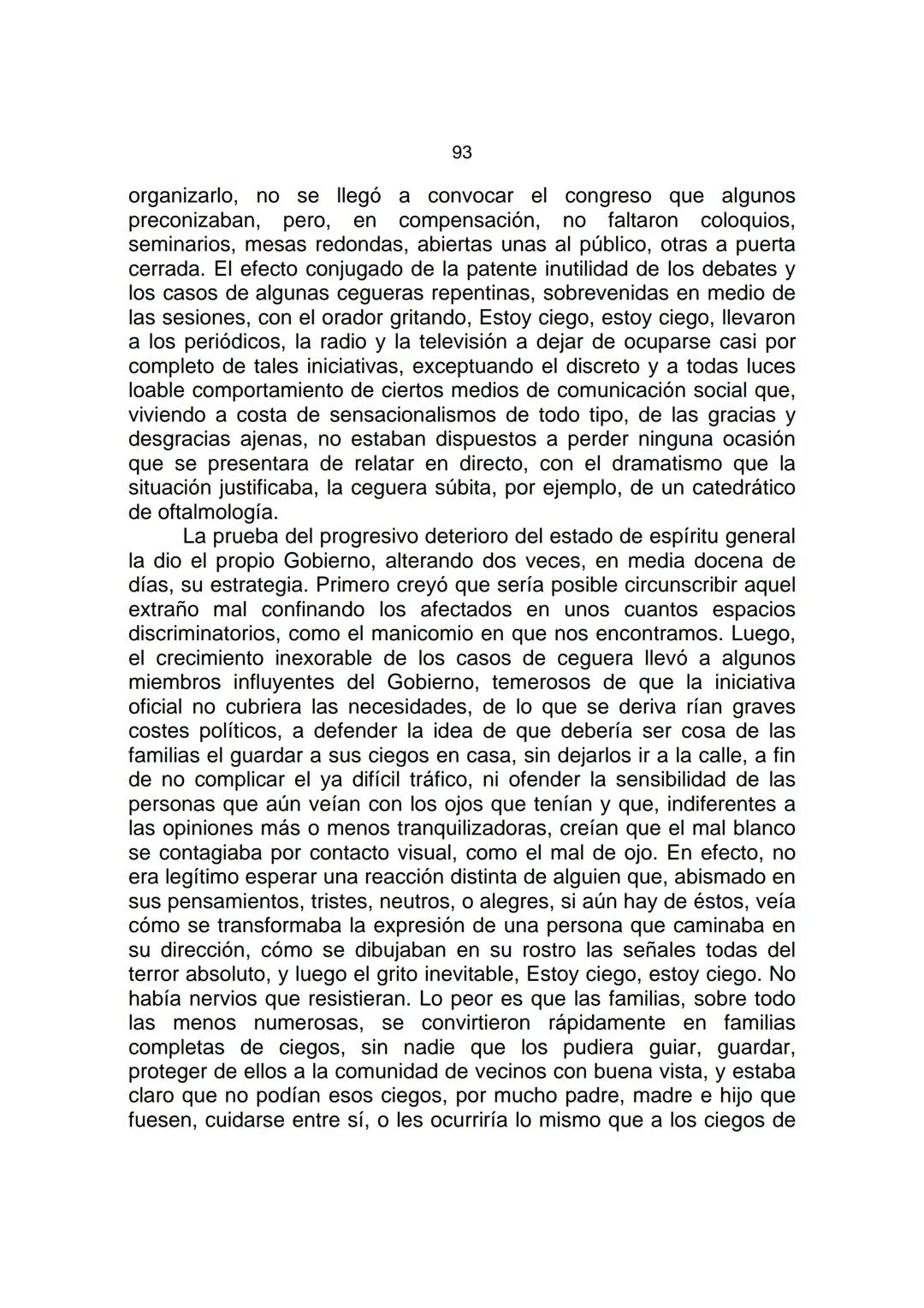 ## ENSAYO SOBRE
## LA CEGUERA
## JOSÉ SARAMAGO 2
José Saramago (1922) - Es uno de los novelistas portugueses modernos más
conocidos y aprec