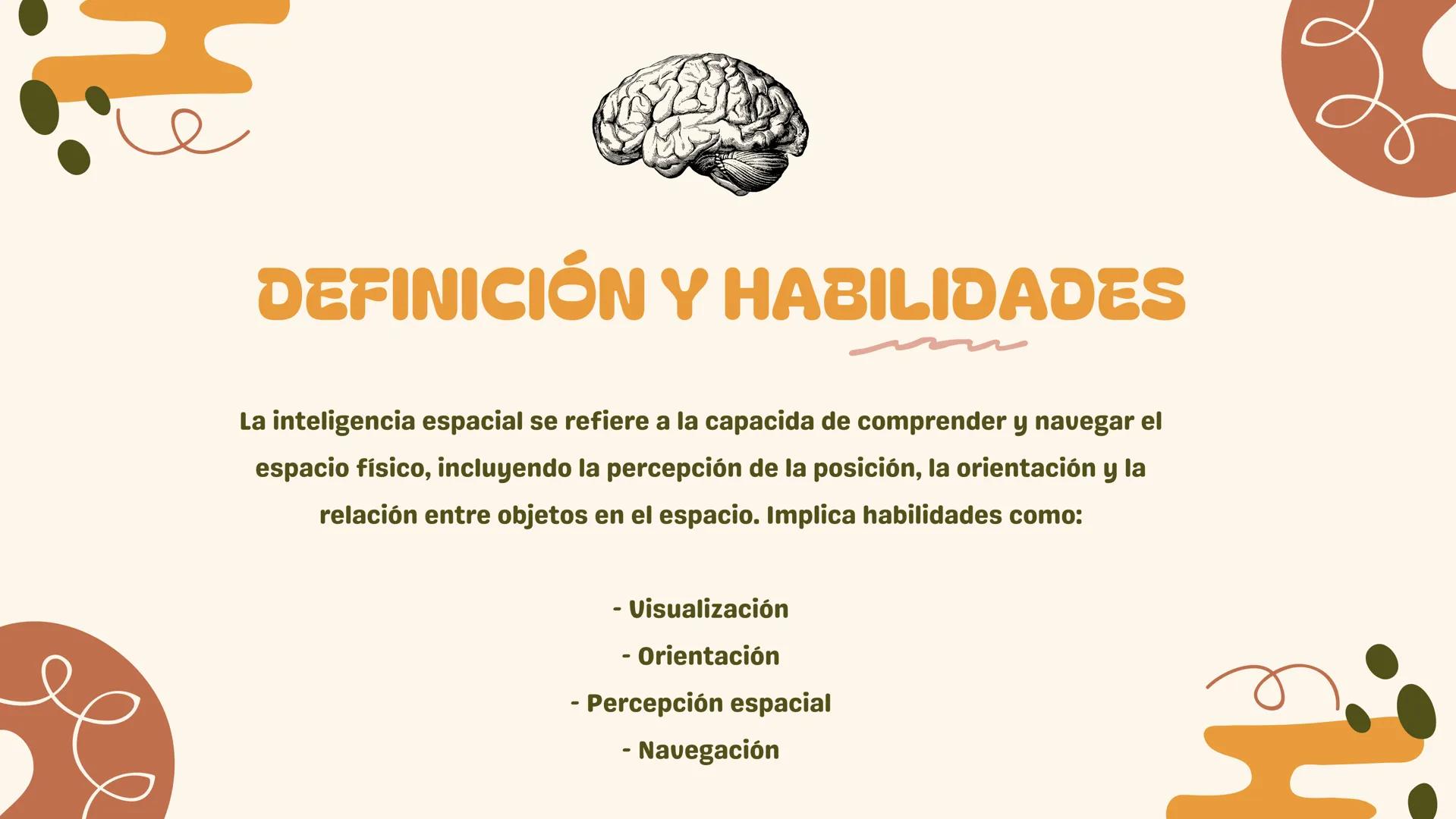 INTELIGENCIA
ESPACIAL
Sofía Cajares Mora -Loren Michel
Paz -Maria Alejandra Tabares -
Valeria Valencia-Sheila López-Ana
Sofía Botello DEFINI