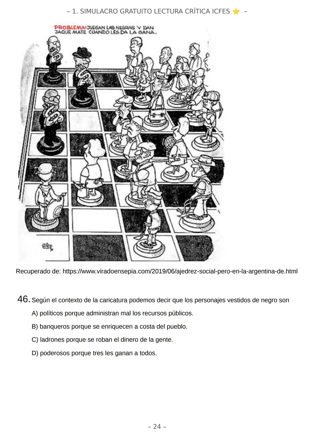 # SIMULACRO FILADD
filadd - 1. SIMULACRO GRATUITO LECTURA CRÍTICA ICFES
Recomendaciones:
* Nuestra plataforma registra el tiempo que te t