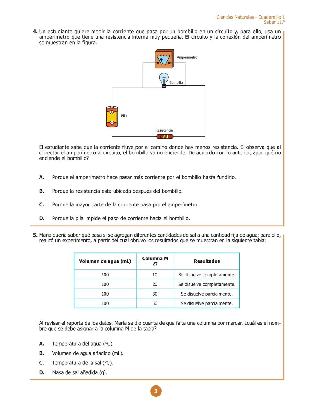 La educación
es de todos
Mineducación
G11.C.C
C111
Ciencias Naturales
Cuadernillo 1 2022
11.°
GRADO
07
¡Hola!
Queremos agradecer tu particip