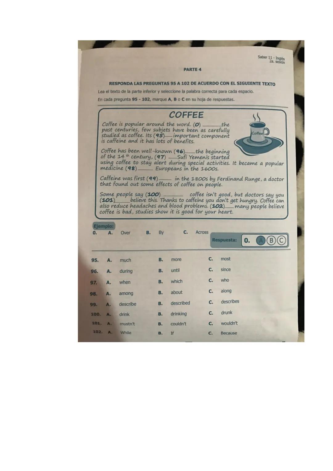 P8L-SL6-E80-337
QUE QUE EL NÚMERO DE ESTE CUADERNILLO
E SU HOJA DE RESPUESTAS SEAN IGUALES
π.
11°
11°
icfes
saber 11
2017-2
EXAMEN DE ESTADO