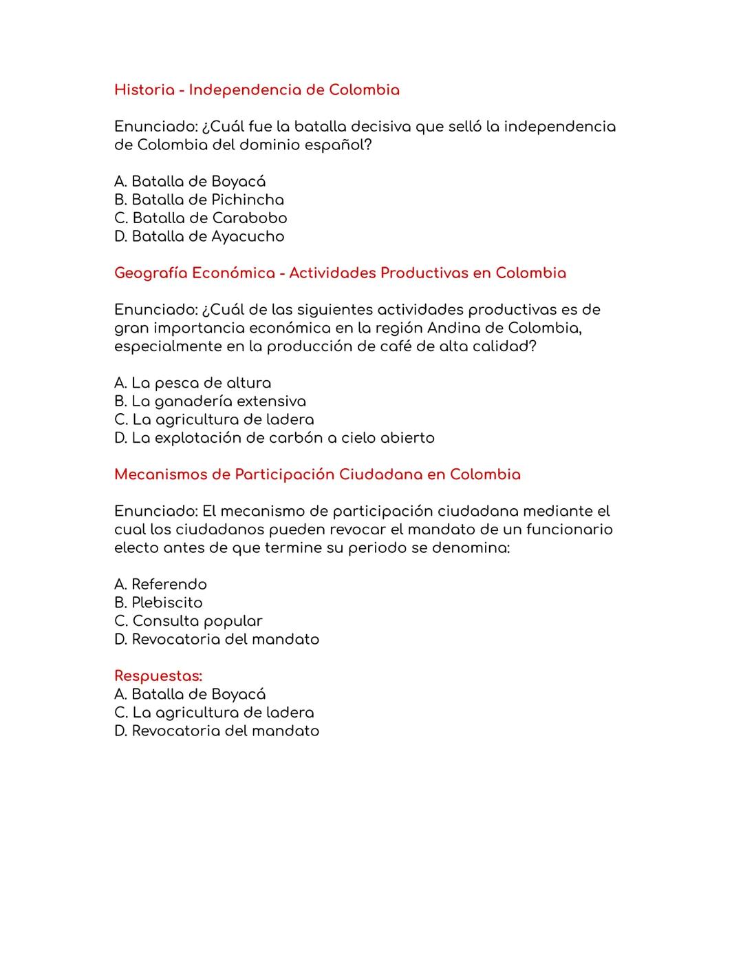 Ciencias sociales ICFES