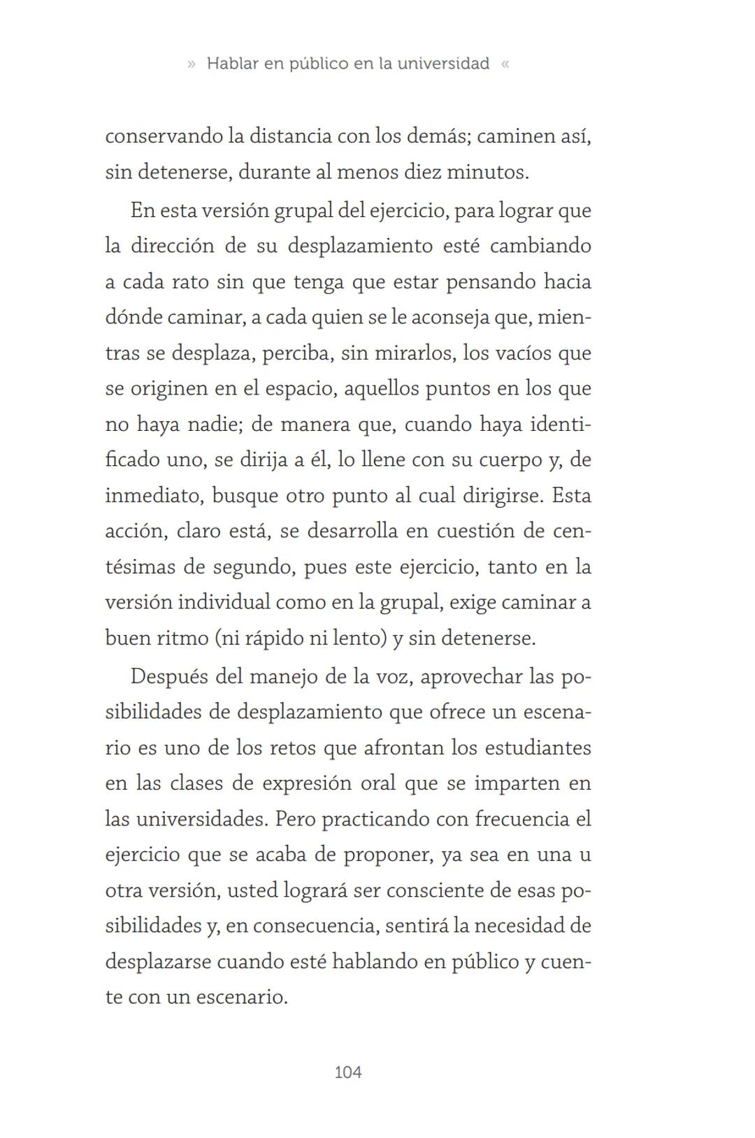 HABLAR EN
PÚBLICO EN LA
UNIVERSIDAD HABLAR EN
PÚBLICO EN LA
UNIVERSIDAD
Un manual para desenvolverse
ante una audiencia
John Moya Barreto
H